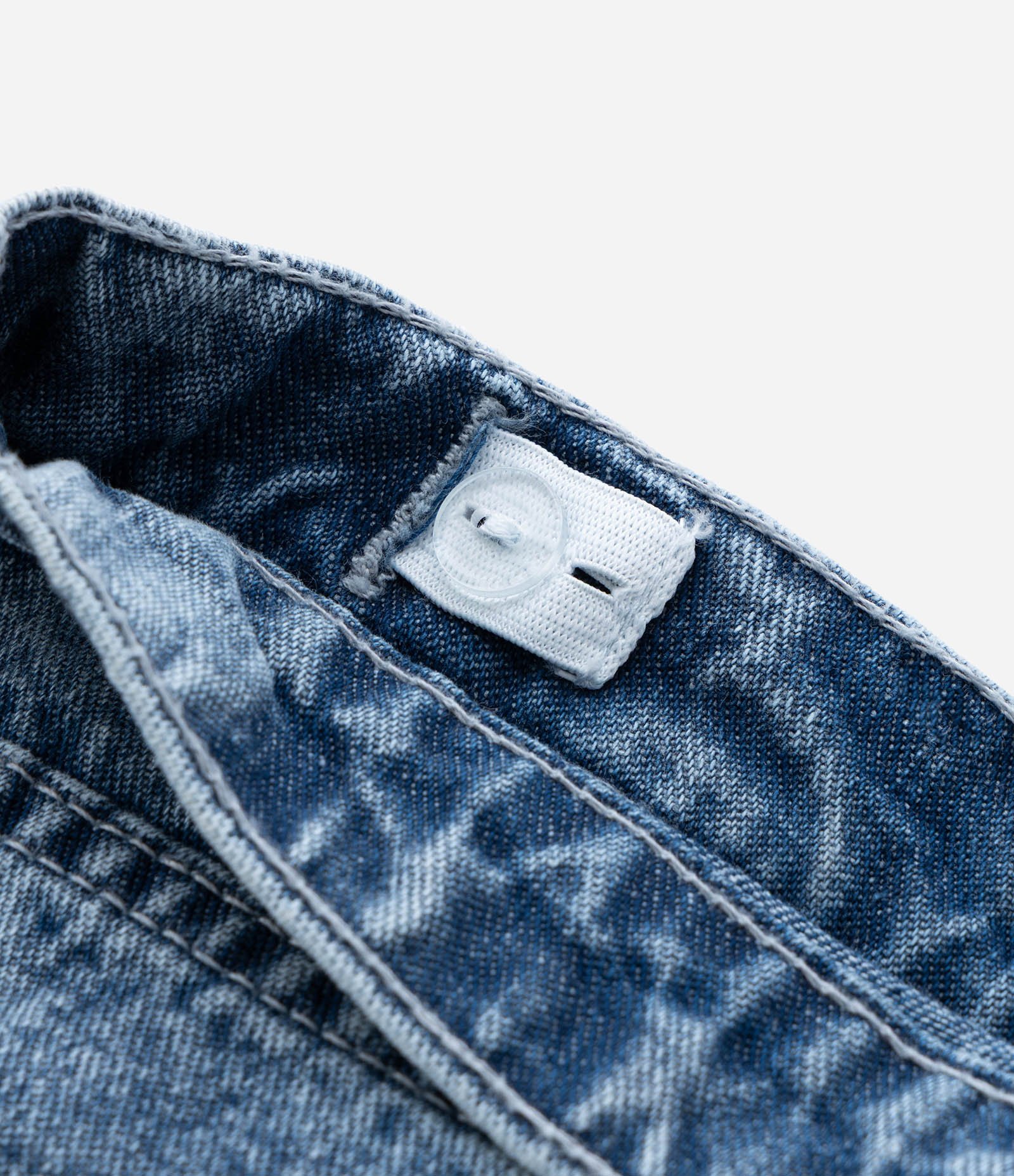 Bermuda Baggy Infantil com Bolsos Cargo - Tam 5 a 14 Anos Azul 6