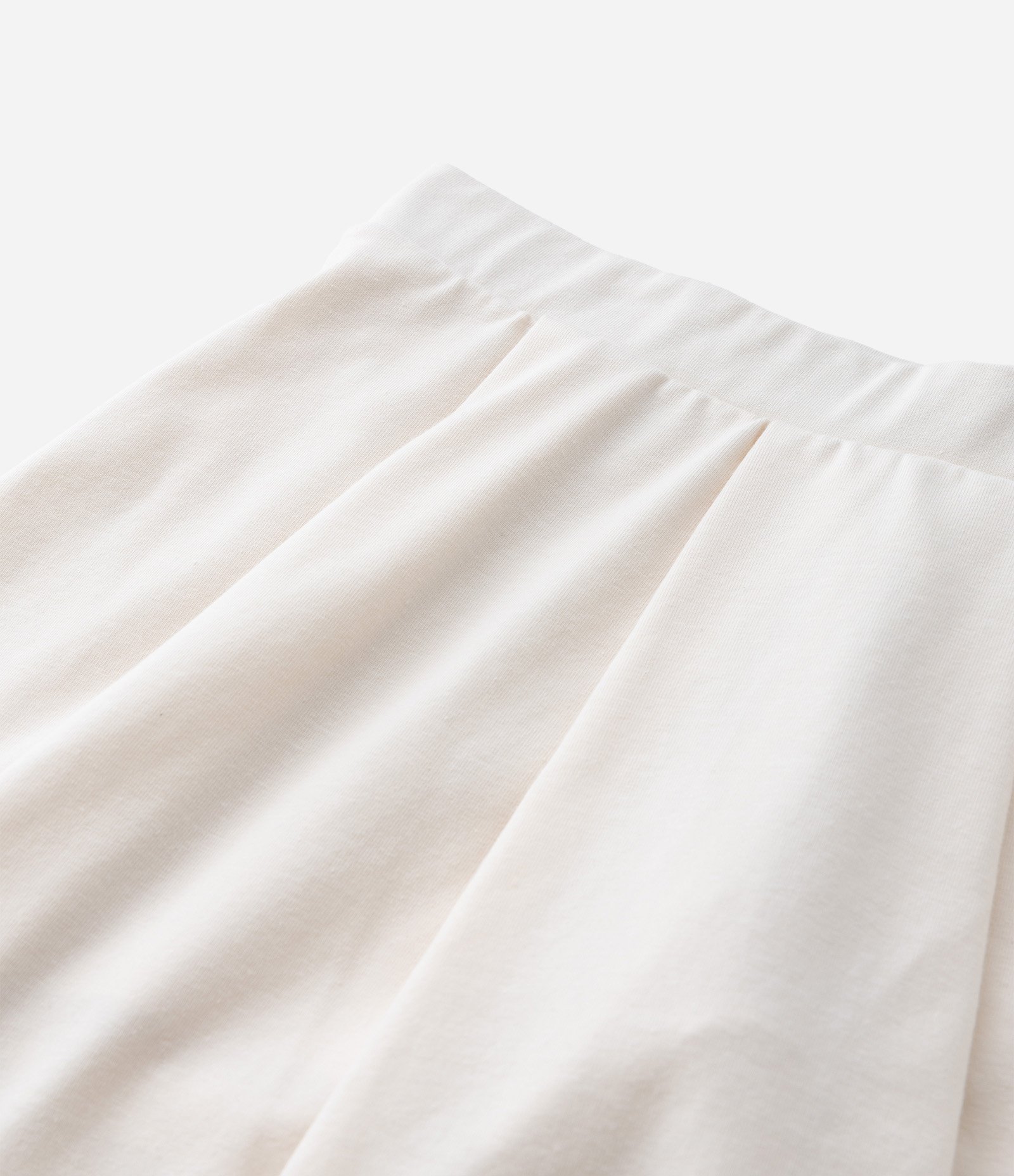 Short Saia Infantil com Pregas - Tam 5 a 14 Anos Off White 5