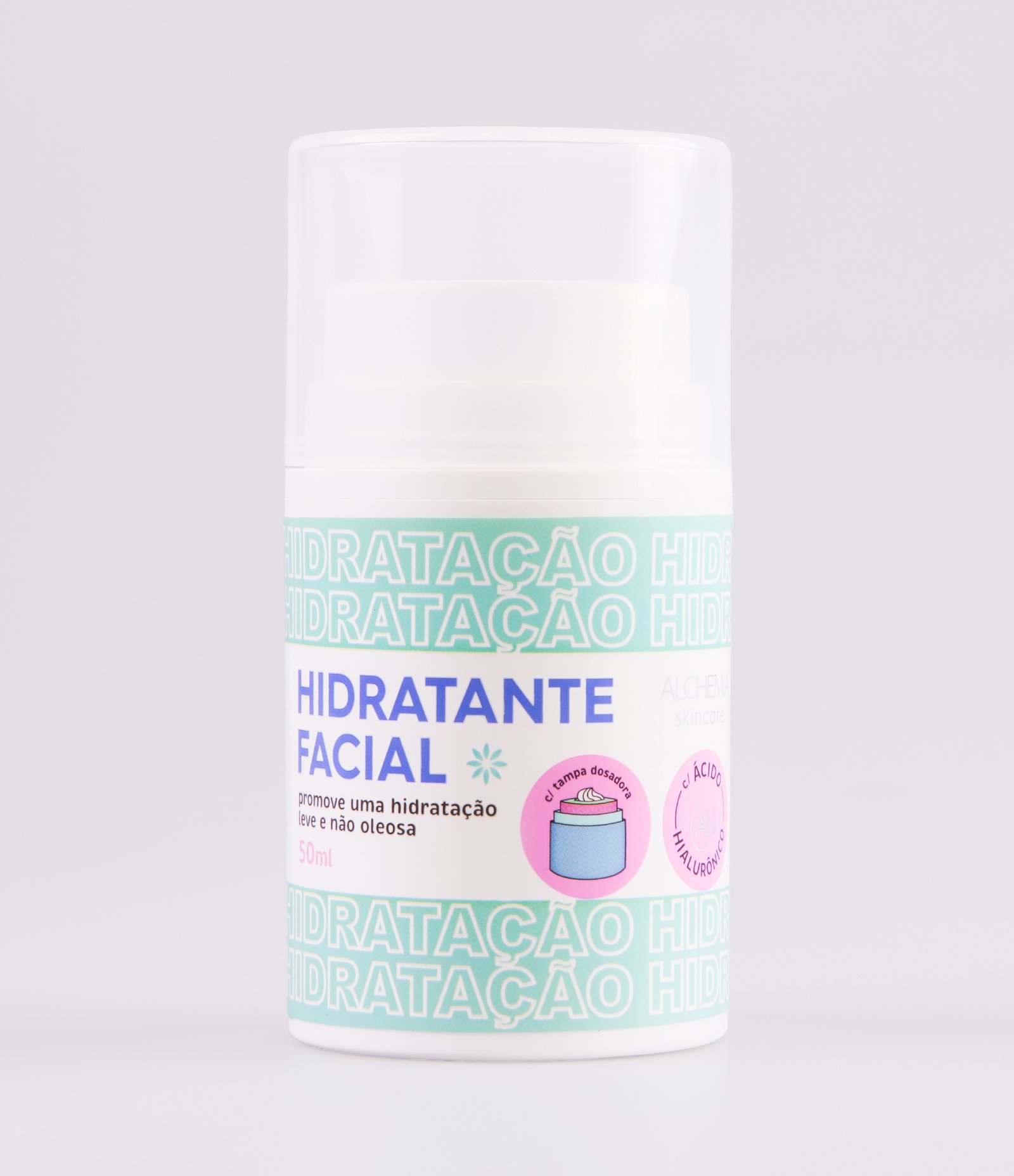 Hidratante Facial com Tampa Dosadora Alchemia 50ml 1