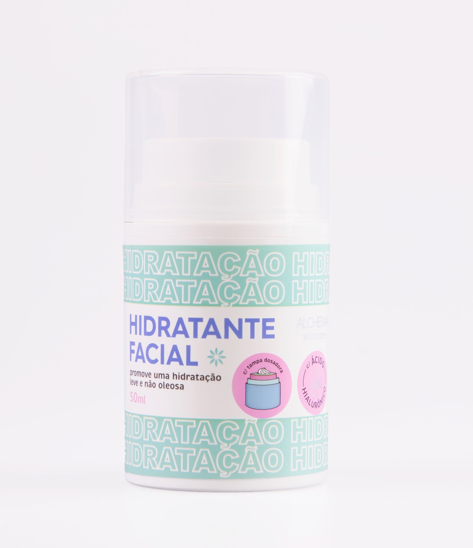 Hidratante Facial com Tampa Dosadora Alchemia 50ml 2