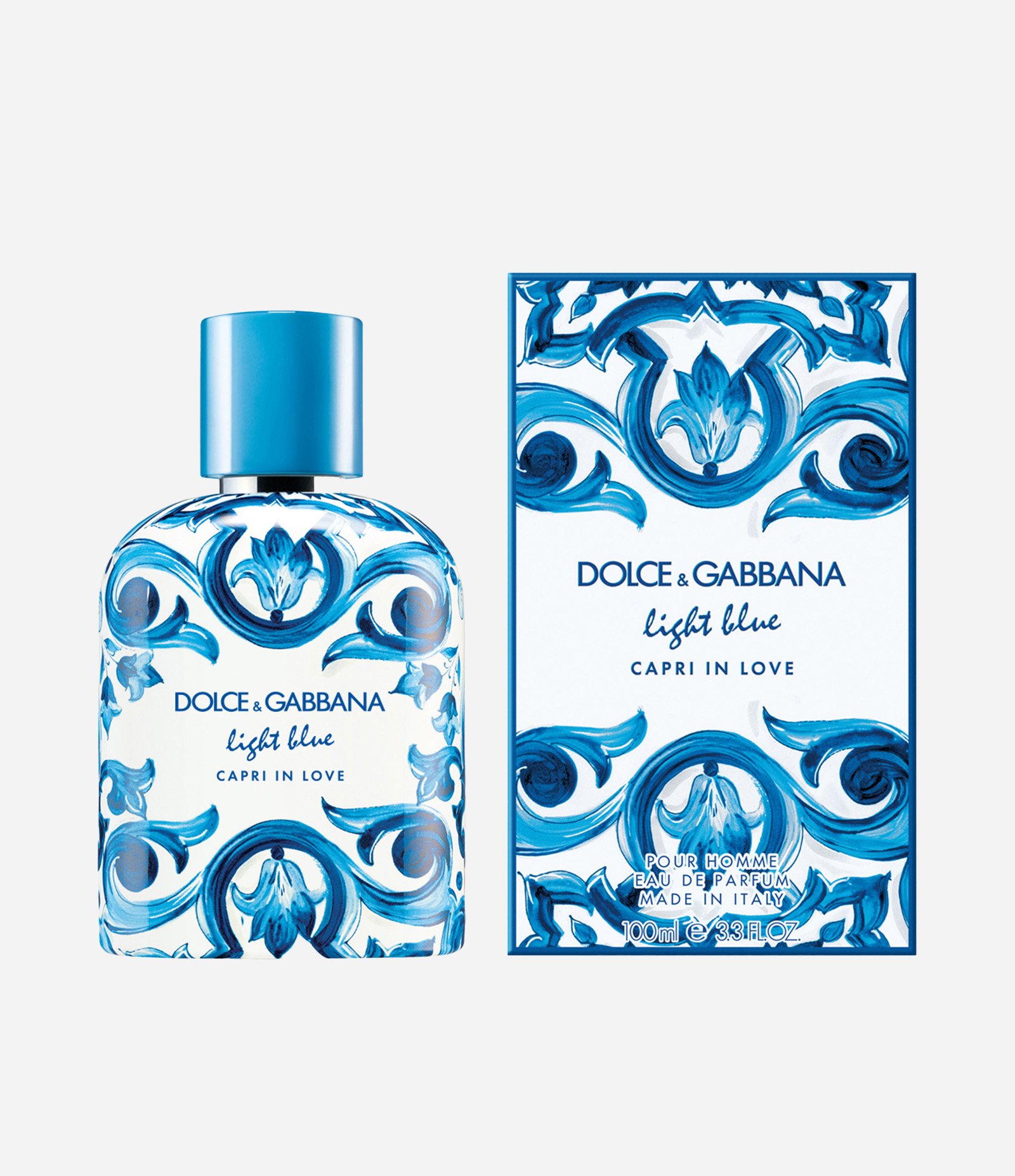 Perfume Dolce Gabbana Light Blue Capri In Love Eau de Parfum Masculino 100ml 2