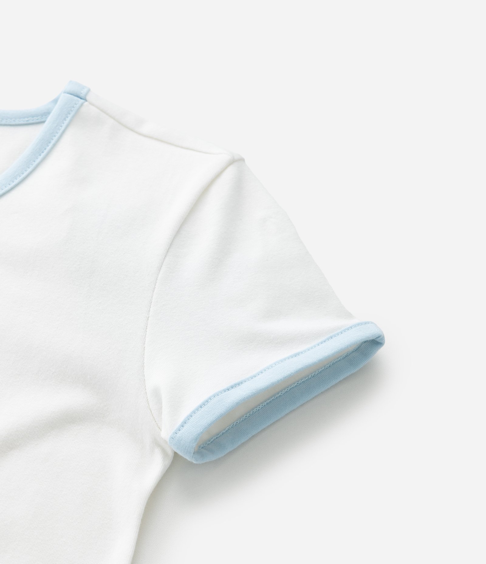 Camiseta Baby Look Infantil Estilo College com Estampa Lettering N.Y.C - Tam 5 a 14 Anos Branco 5