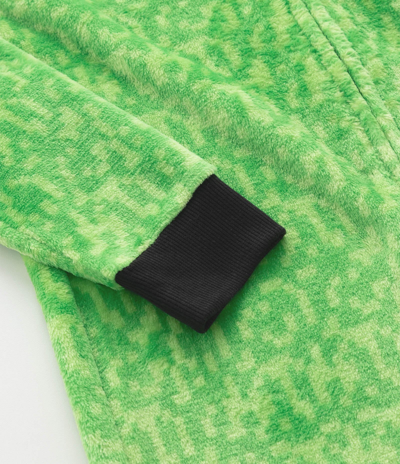 Pijama Jumper Infantil em Fleece com Bordado do Minecraft - Tam 5 a 14 Anos Verde 5