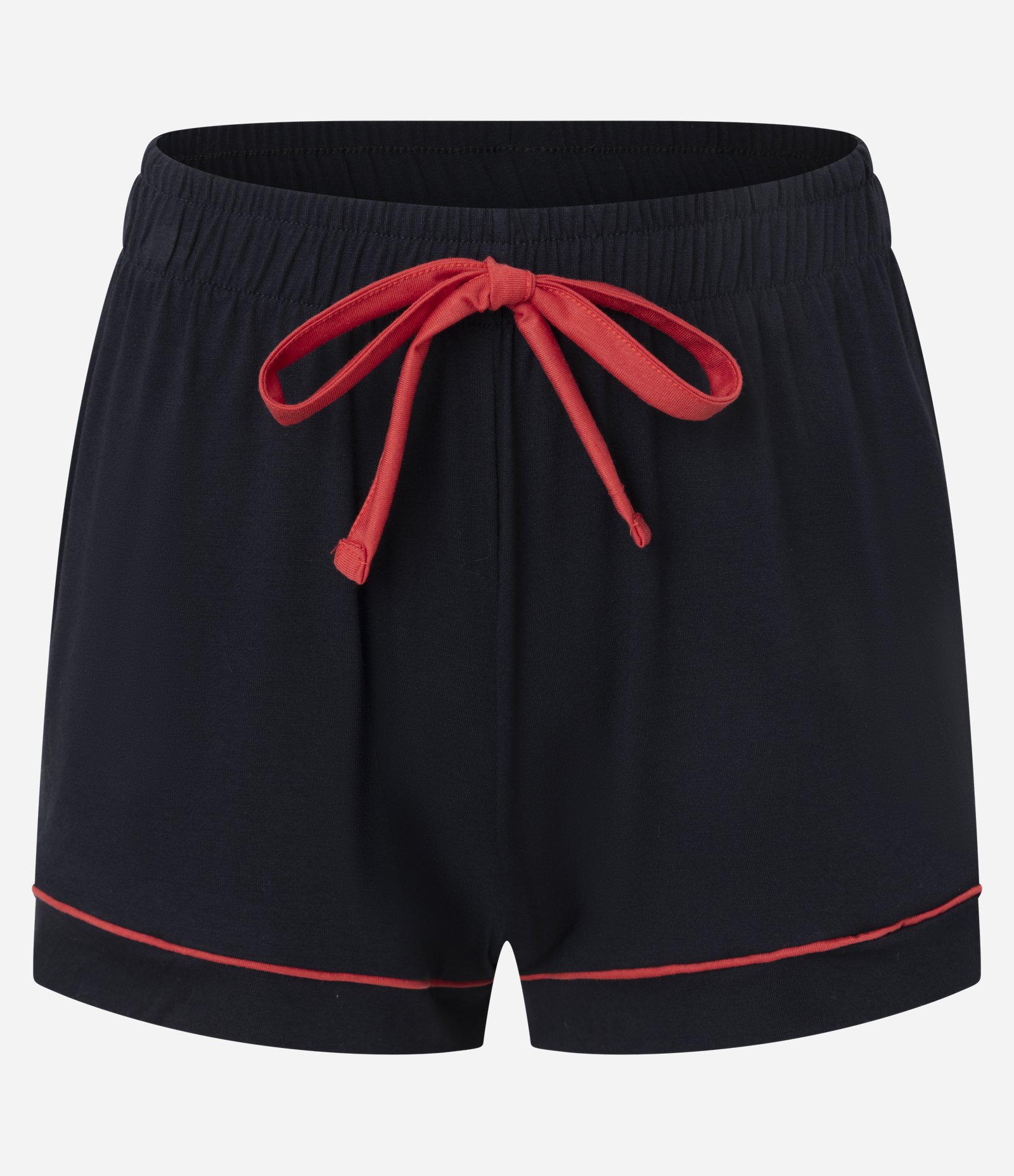 Pijama Short Doll Americano com Bordado de Moranguinho Preto 6