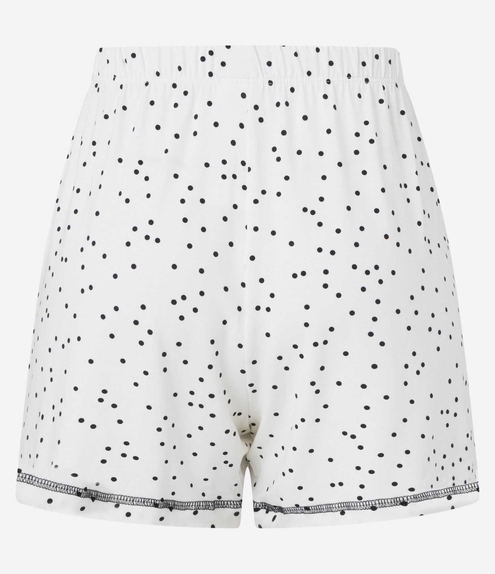 Short de Pijama em Viscose com Estampa Poá Branco 5