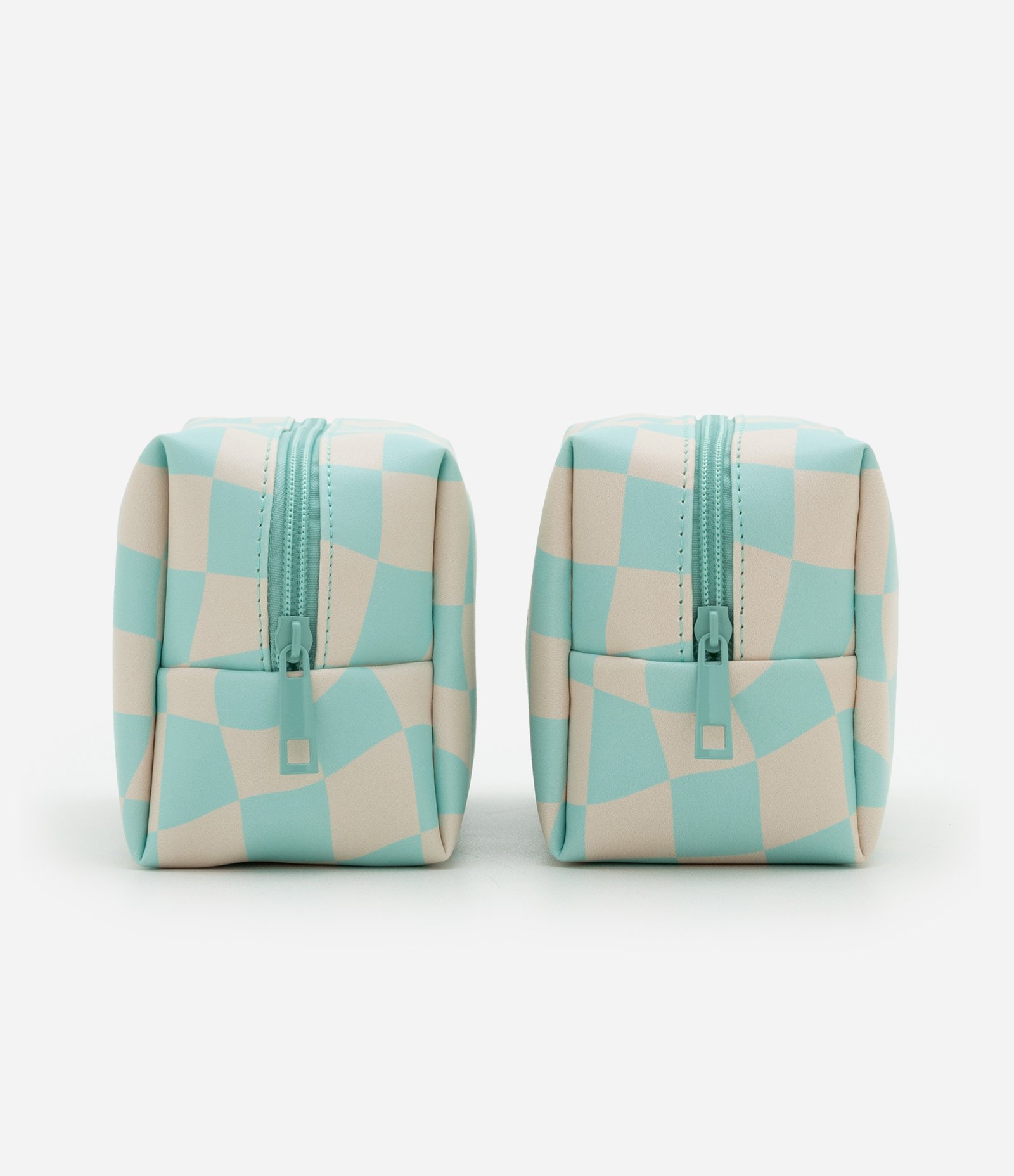 Kit 03 Nécessaires Grande e Retangulares Médias com Estampa Stitch Playa Azul 2