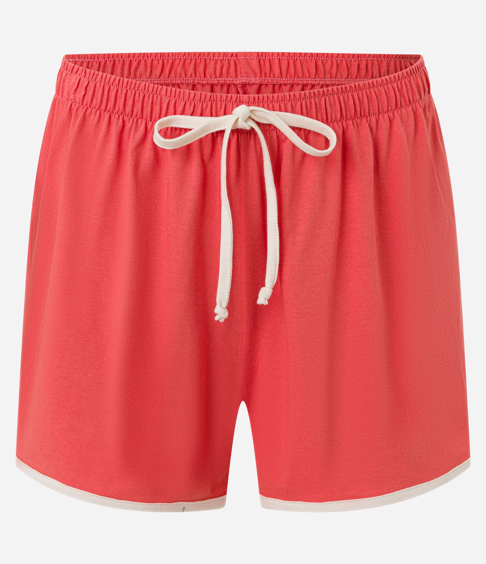 Pijama Short Doll em Algodão com Estampa Stitch Off White/Laranja 6