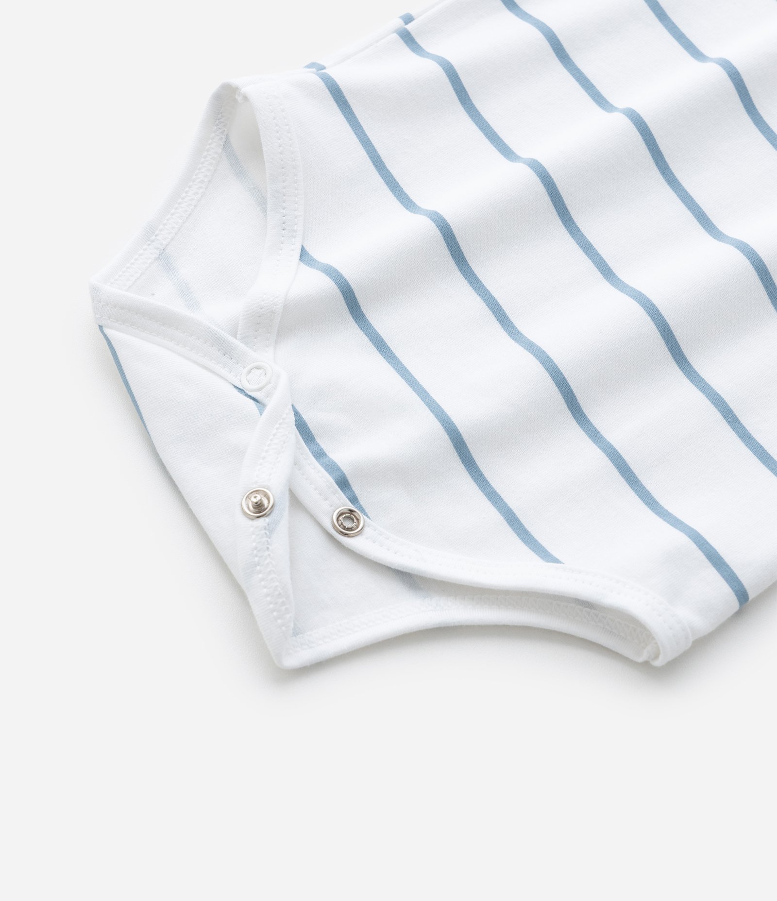 Body Infantil com Estampa Listrada e Carrinhos - Tam RN a 18 Meses Branco 6