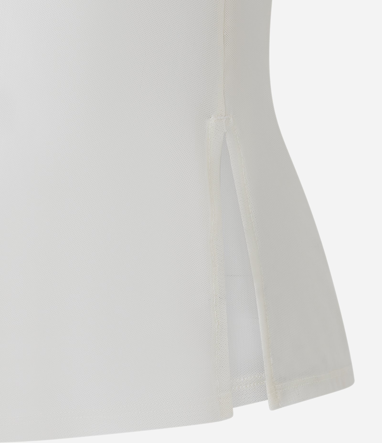 Regata Nadador Esportiva em Tule com Fendinha Branco 9