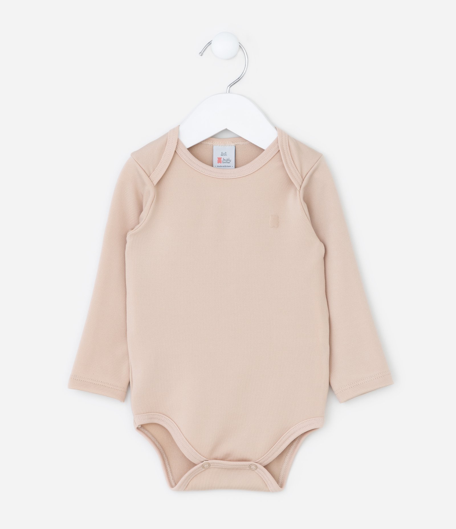 Conjunto Infantil Térmico Básico - Tam RN a 18 meses Bege 2