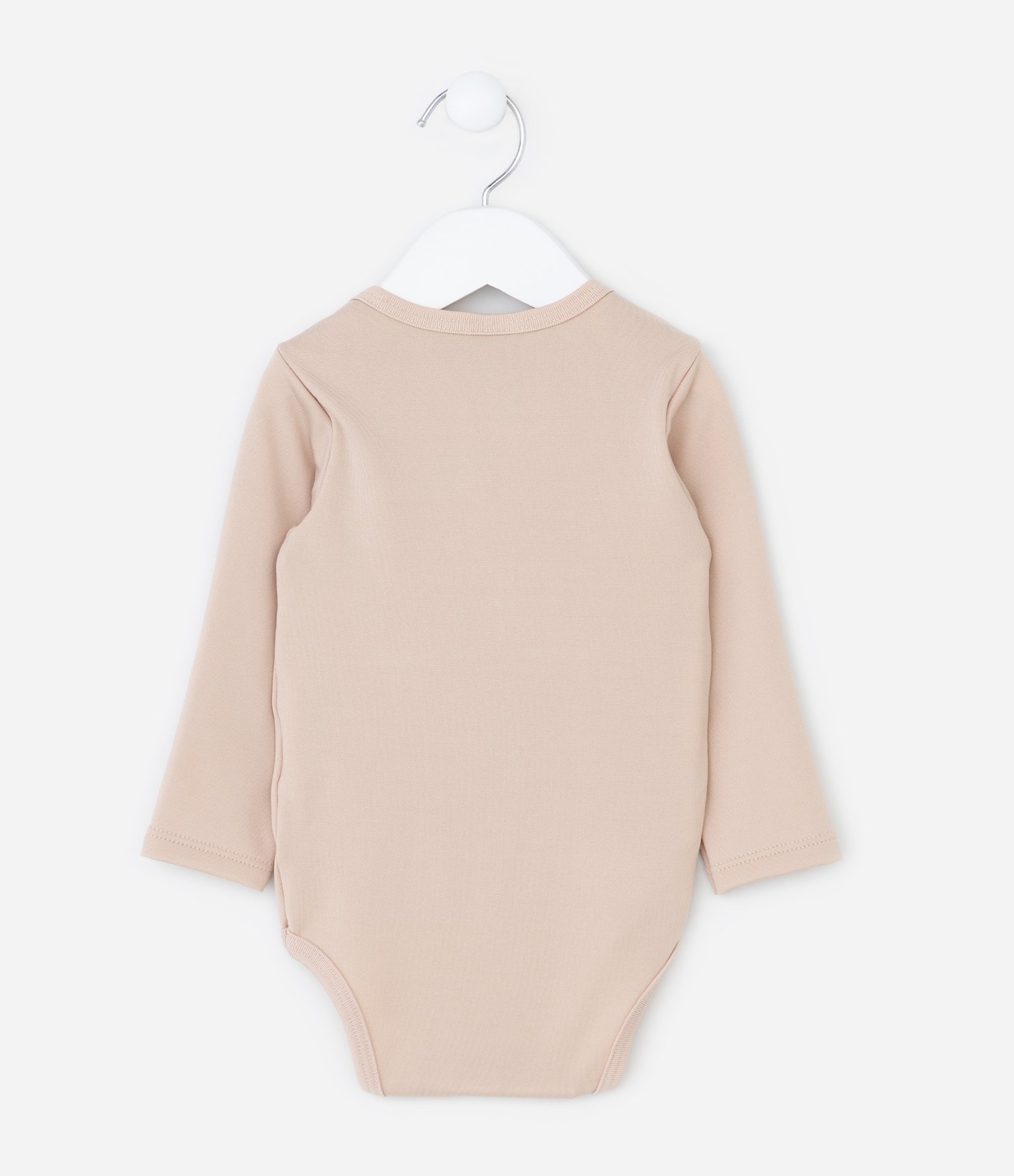 Conjunto Infantil Térmico Básico - Tam RN a 18 meses Bege 3