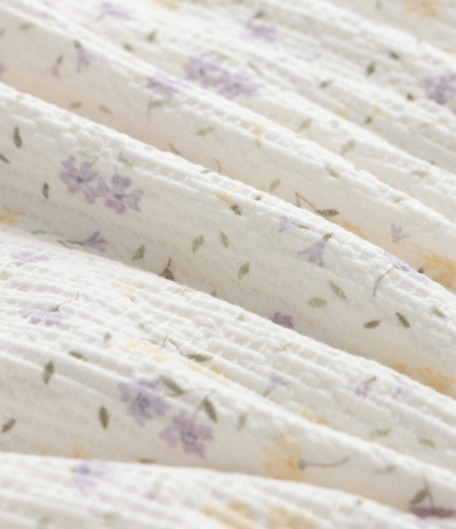 Vestido Regular Infantil com Estampa Floral - Tam 5 a 14 Anos Bege 4