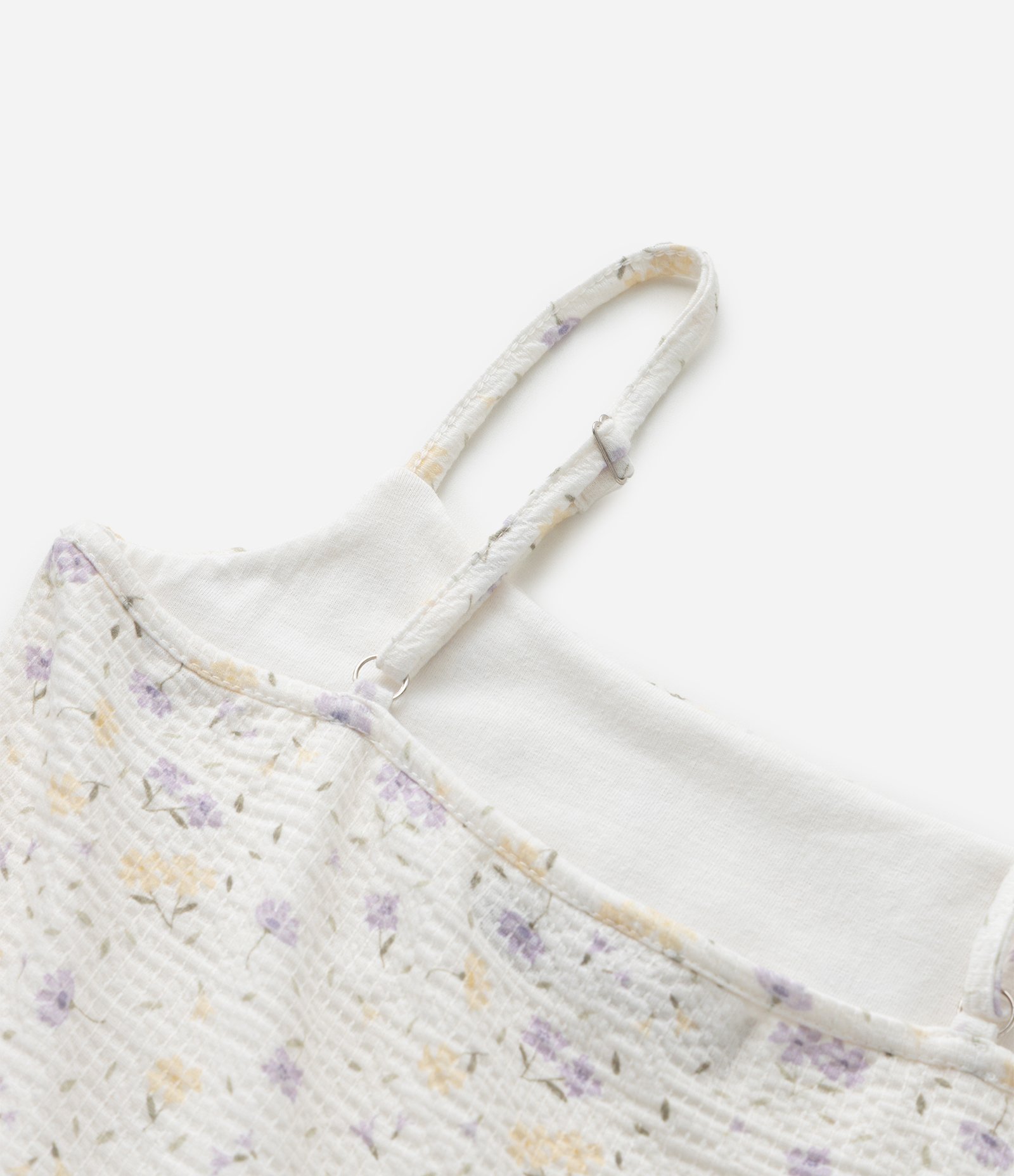 Vestido Regular Infantil com Estampa Floral - Tam 5 a 14 Anos Bege 5