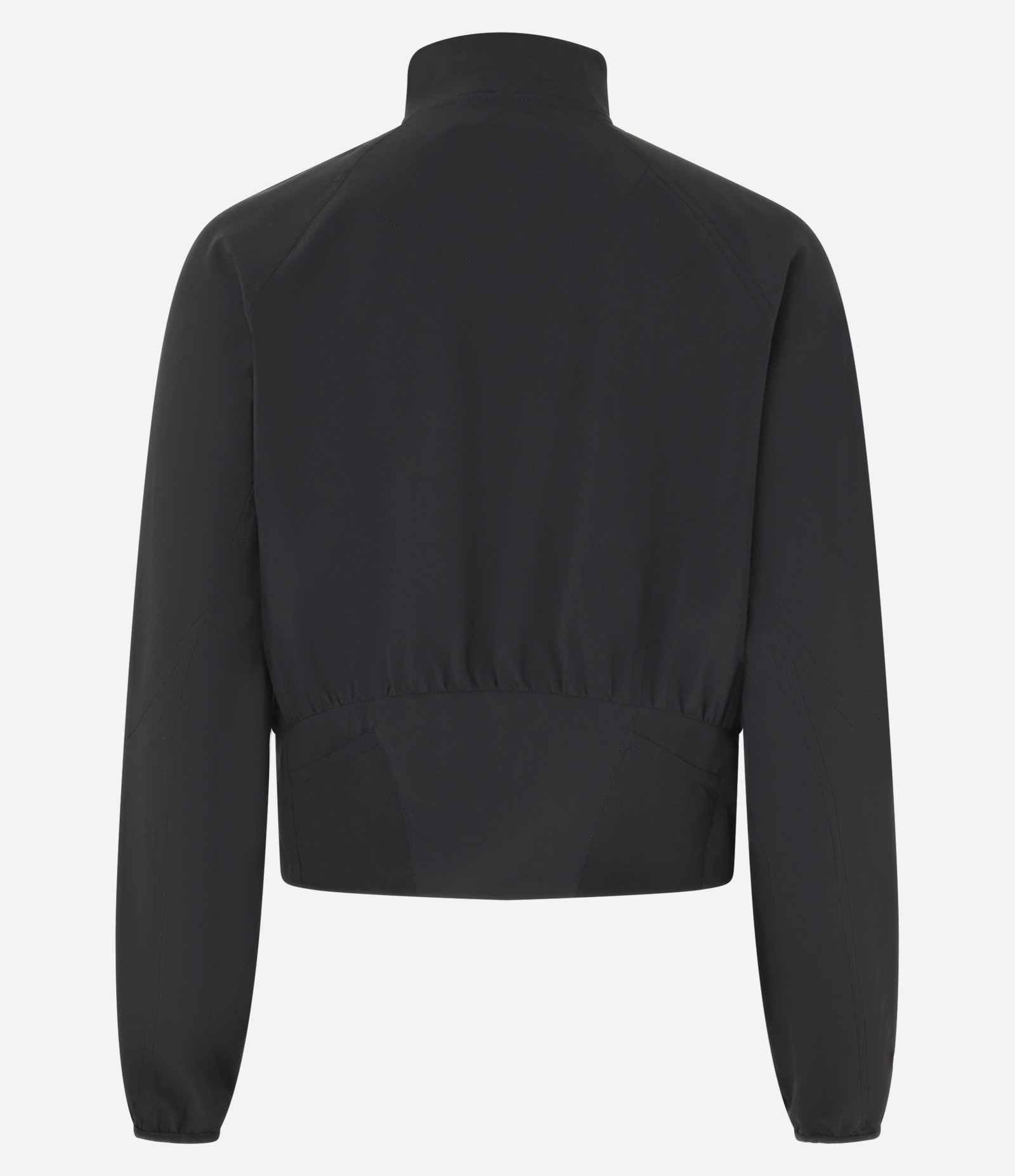 Jaqueta Corta Vento Esportiva com Gola Alto Preto 2