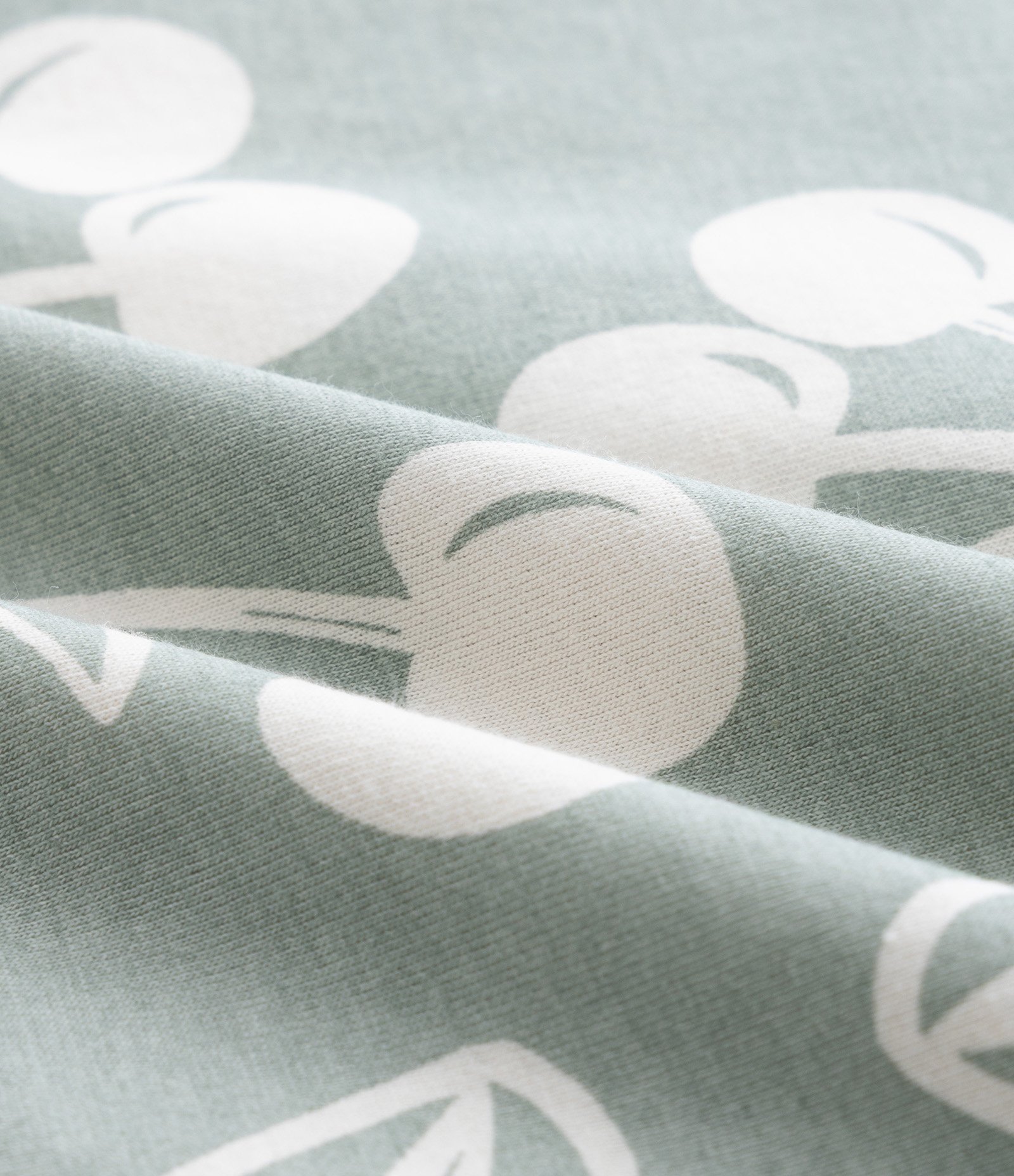 Vestido Infantil com Estampa Cerejas - Tam 5 a 14 Anos Verde 3