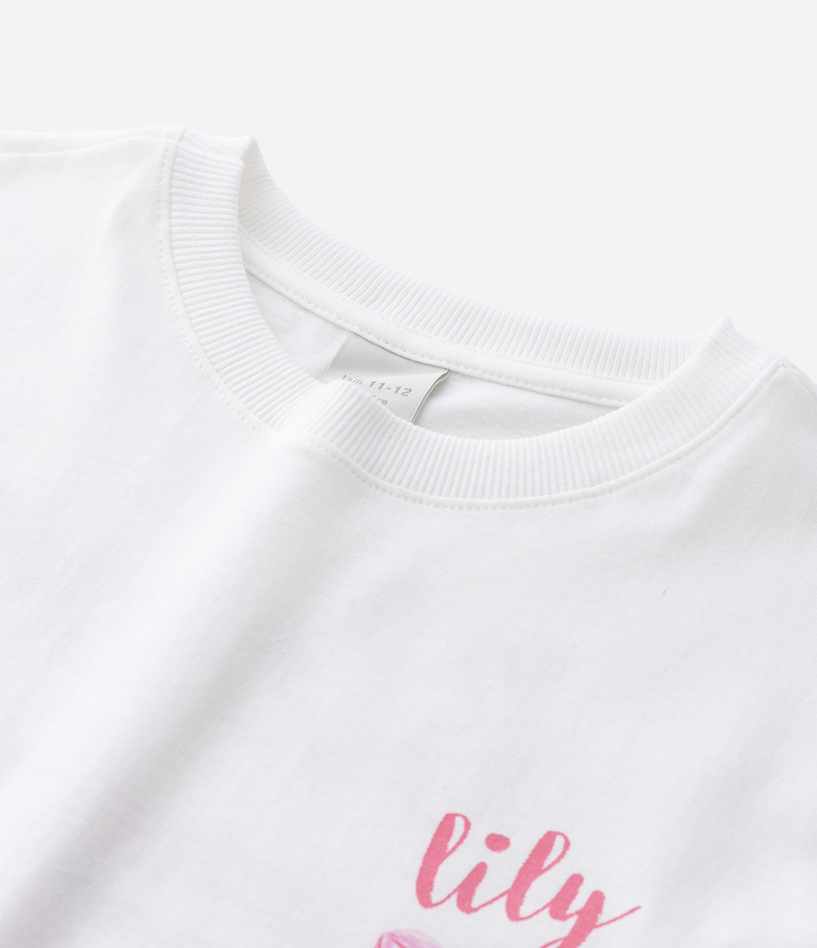 Camiseta Infantil com Estampa Floral - Tam 5 a 14 Anos Branco 5