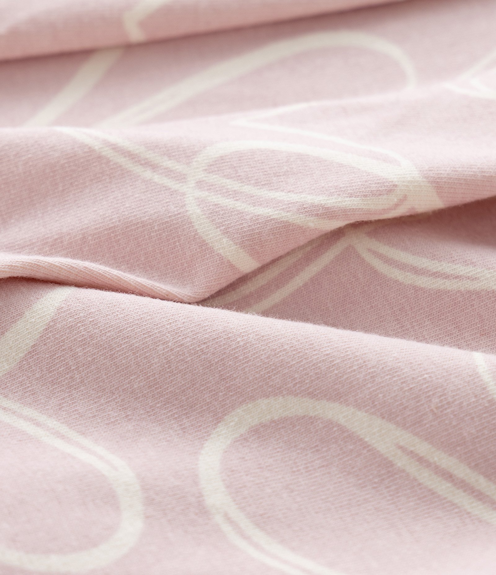 Short Saia Infantil com Estampa de Coração e Pregas - Tam 5 a 14 Anos Rosa 4