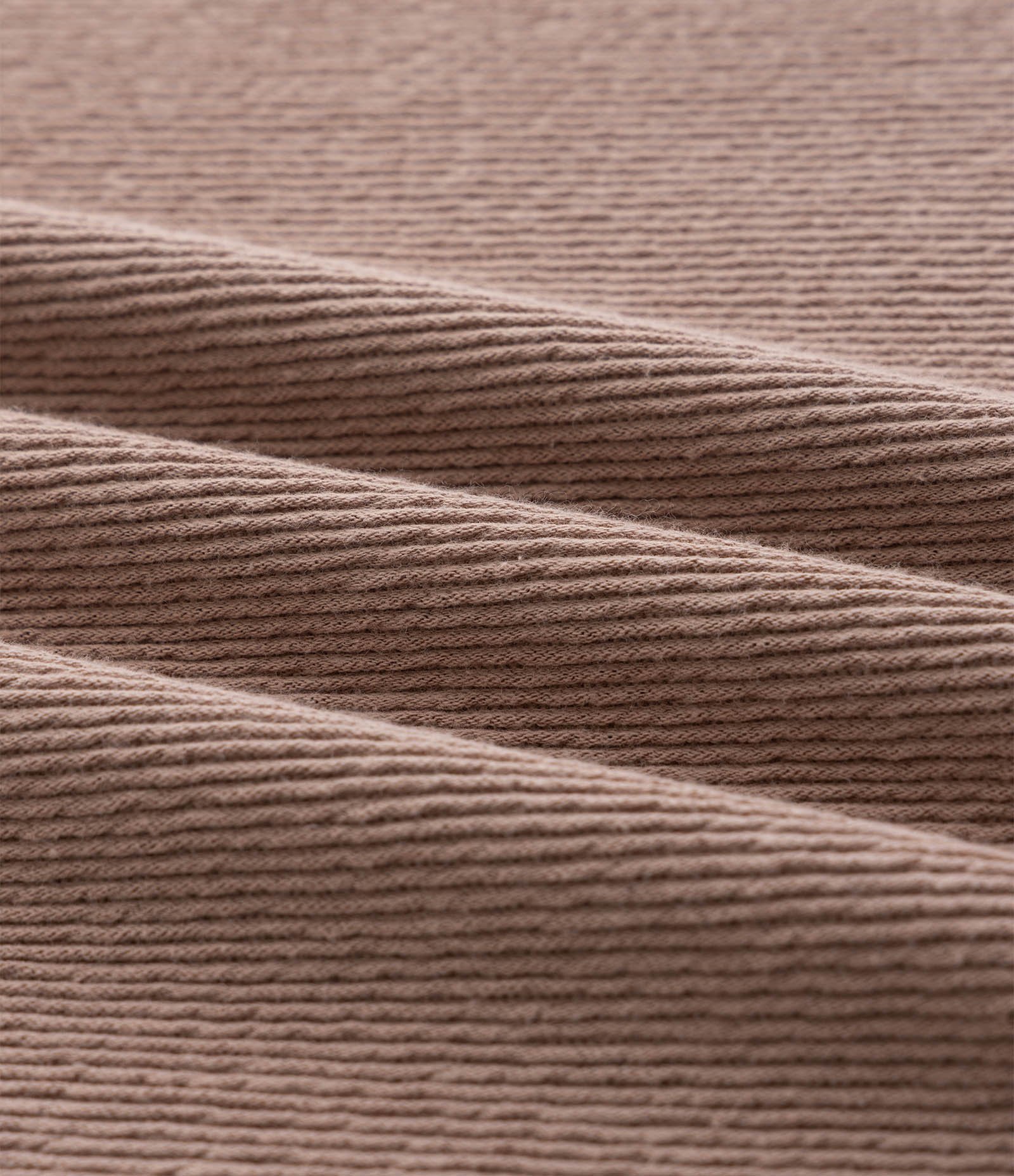 Camiseta Boxy em Algodão com Gola Canoa e Canelada Bege 9