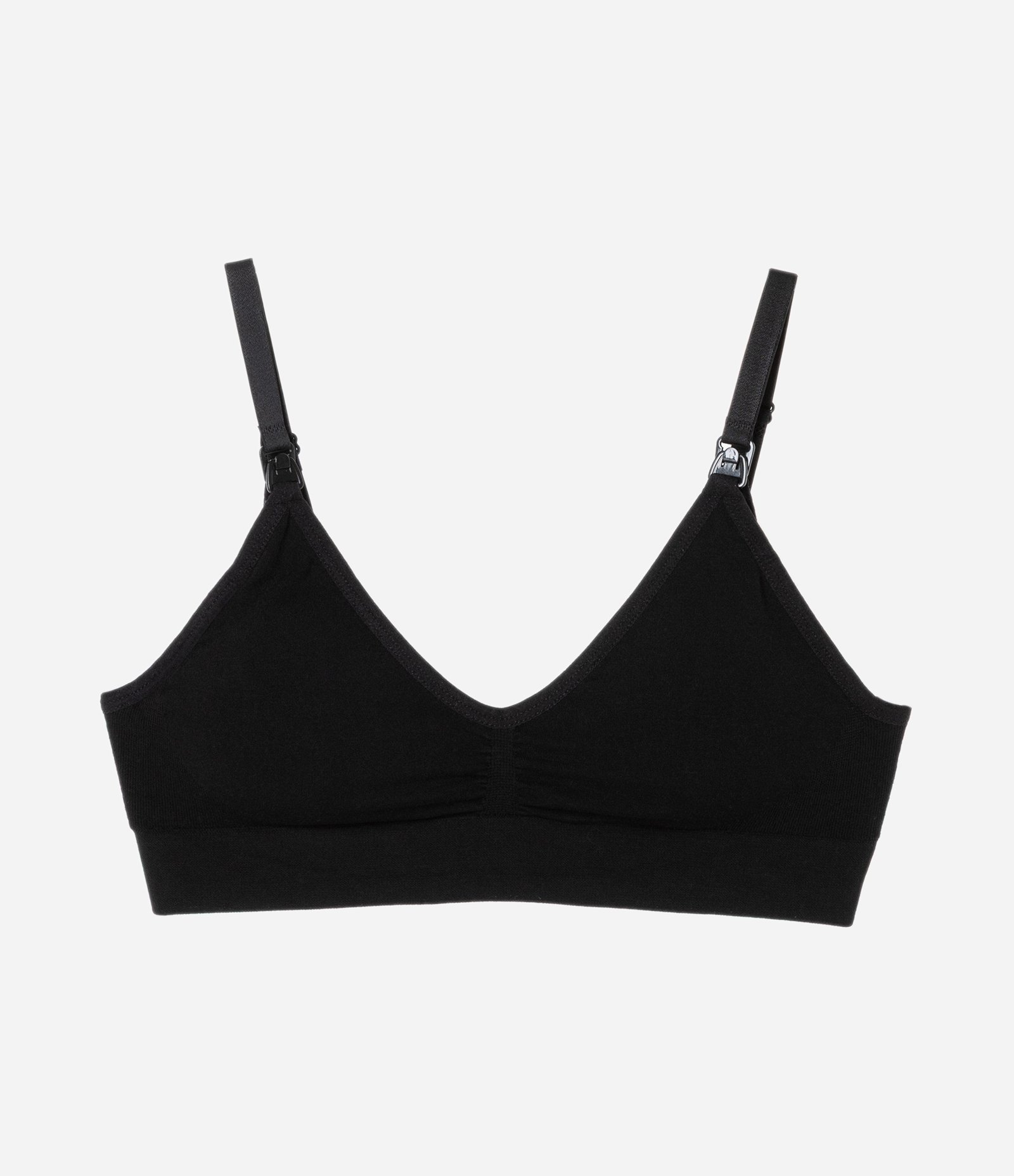 Sutiã Top Amamentação Seamless Preto 4