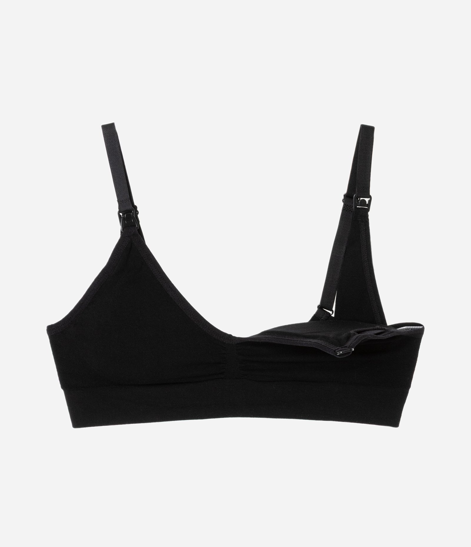 Sutiã Top Amamentação Seamless Preto 5