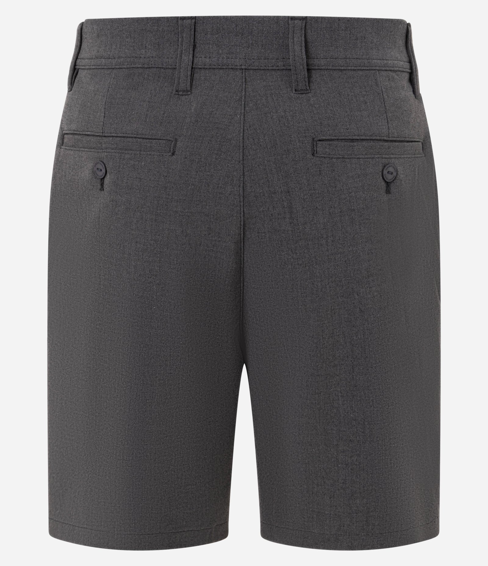 Bermuda Slim em Sarja Alfaiatada Cinza 7