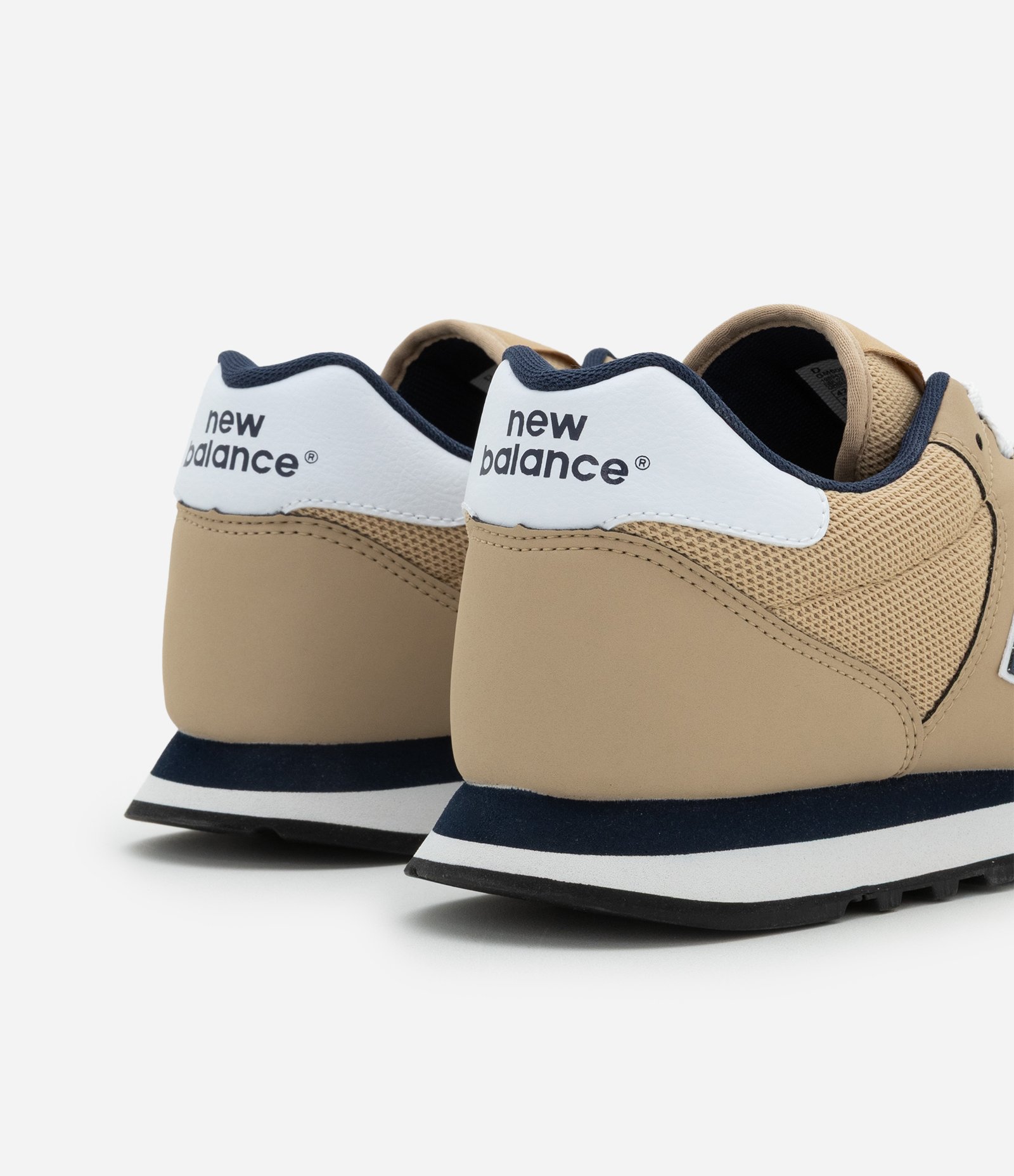 Tênis New Balance 500V2 em PU com Texturas Bege 6