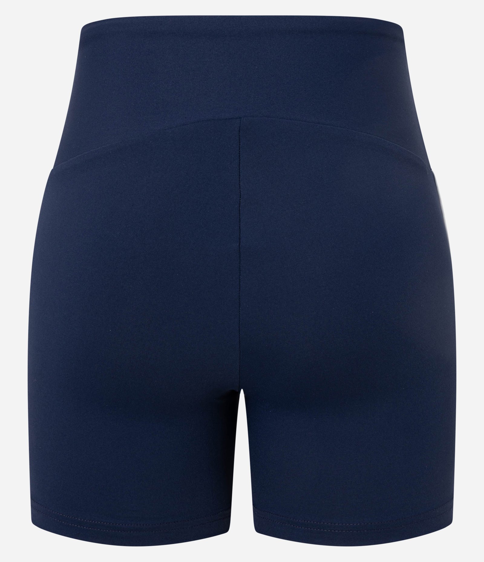 Bermuda Crossfiteira Esportiva em Microfibra com Listras Laterais Azul 6