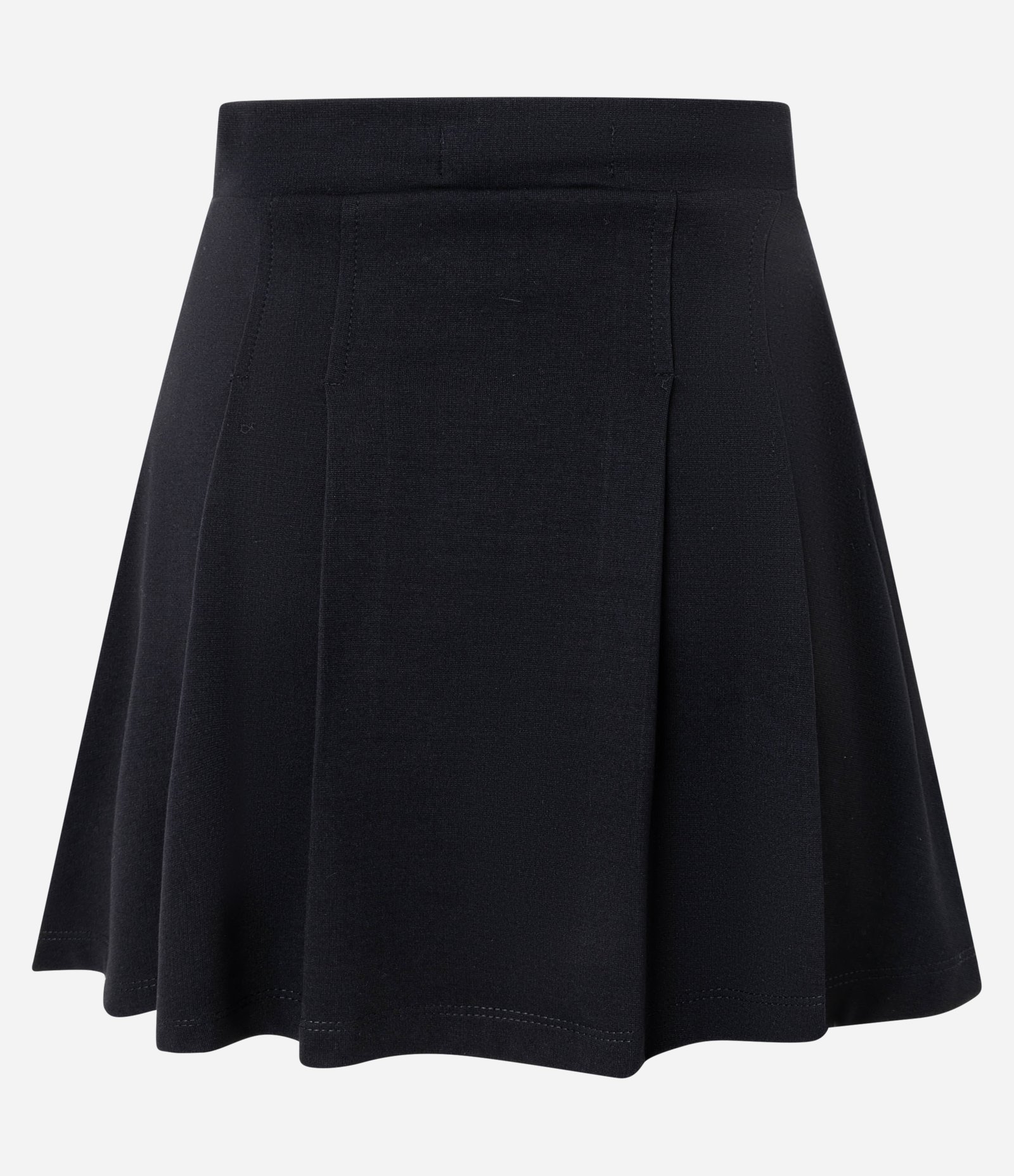 Short Saia em Ponto Roma com Pregas Preto 7