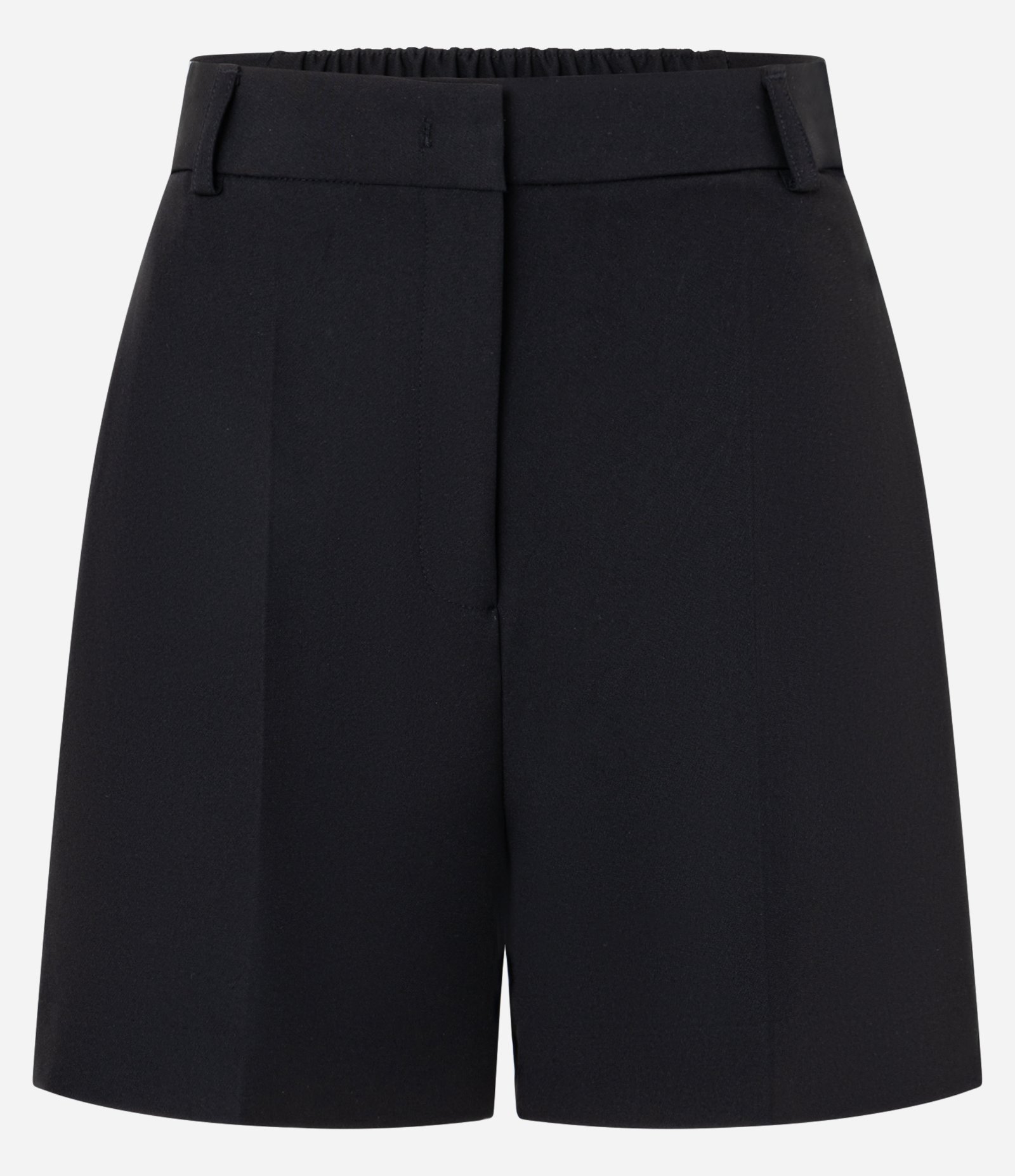 Short Alfaitado com Passantes e Frisos Preto 5