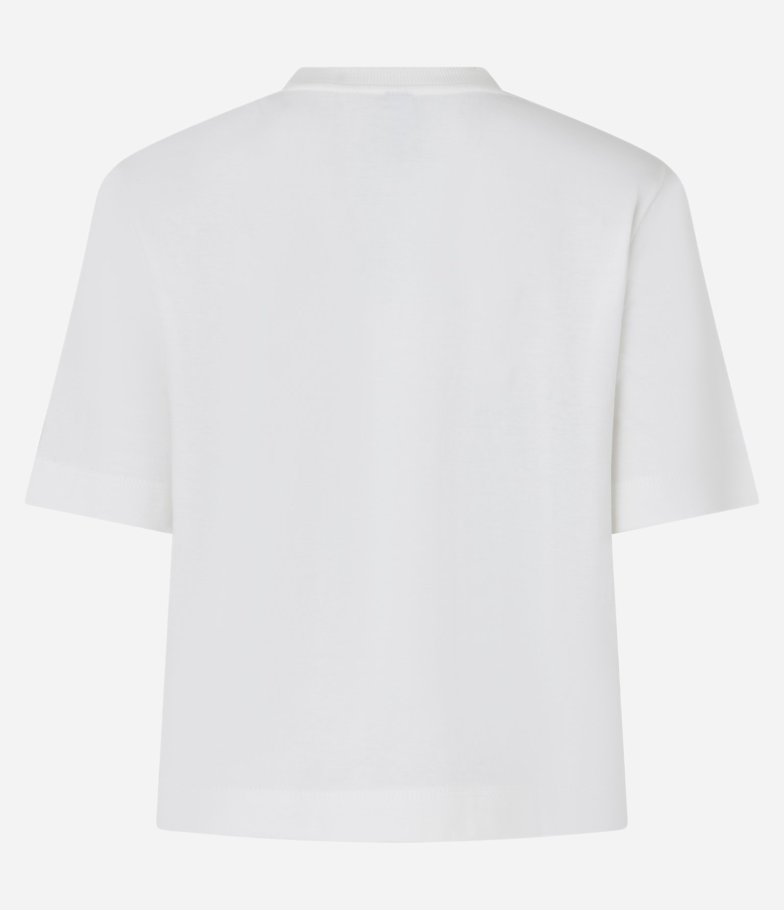 Camiseta em Algodão com Bordado de Conchas Branco 9