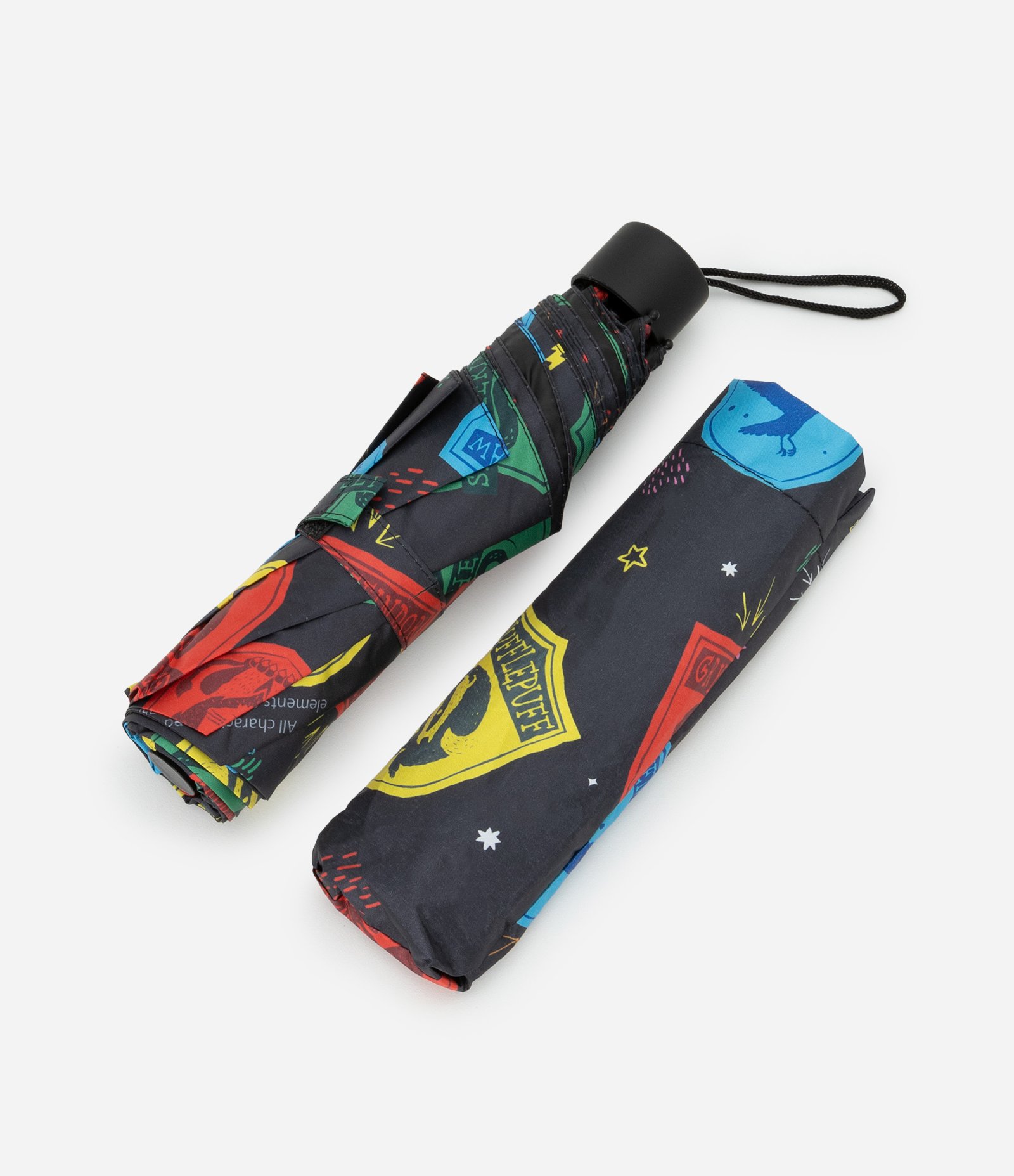 Sombrinha com Estampa de Harry Potter Preto 3