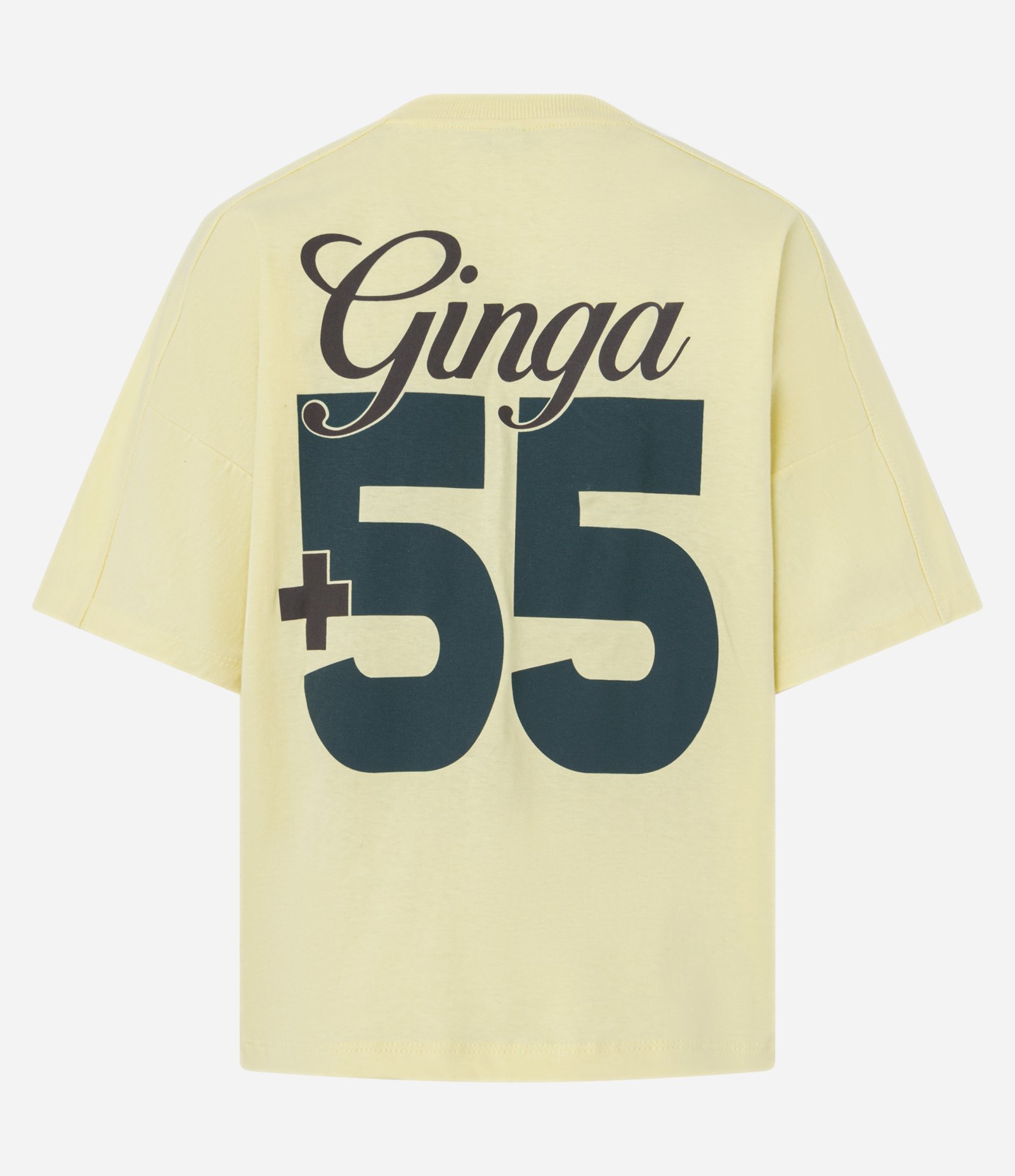 Blusa Regular com Recorte no Ombro e Lettering Brasil Amarelo 7