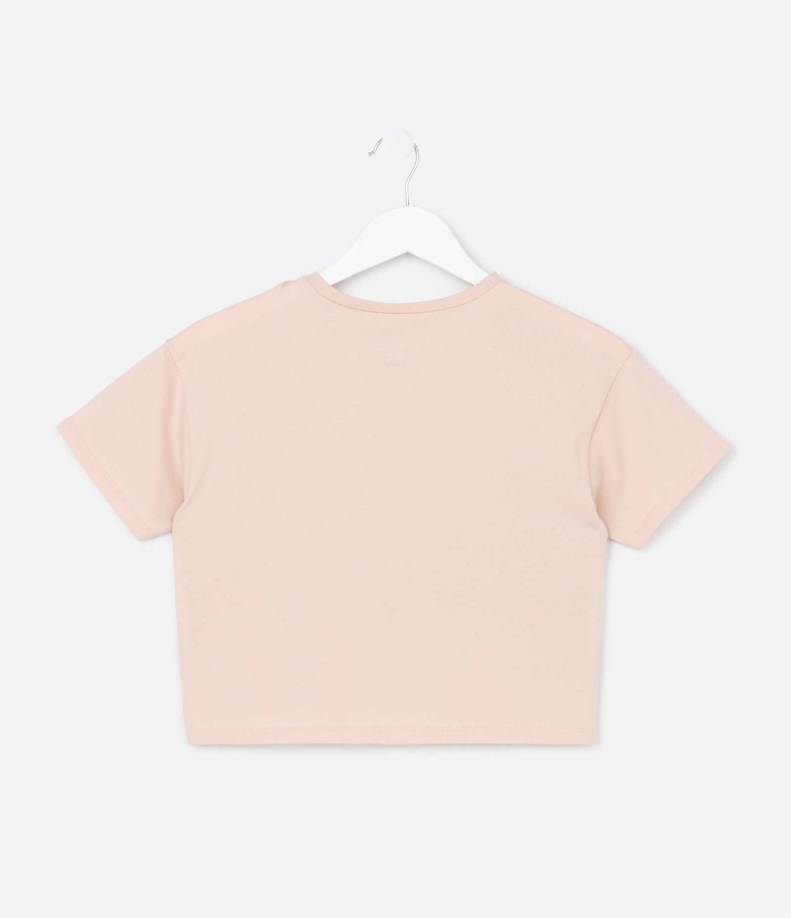 Camiseta Relaxed Infantil com Estampa Lettering New York - Tam 7 a 16 Anos Rosa 3