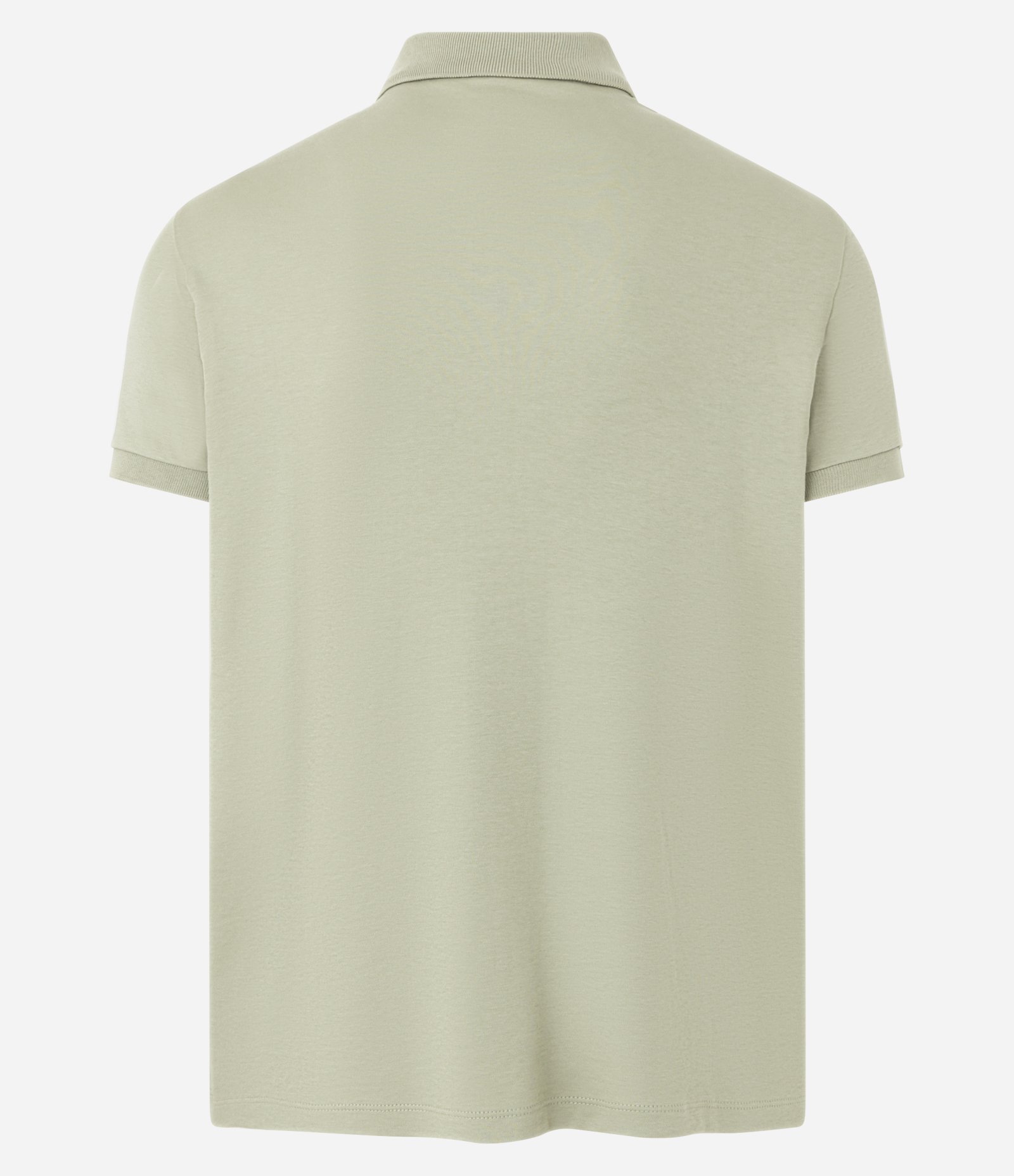 Camisa Polo em Algodão Peruano com Zíper na Gola Verde 7