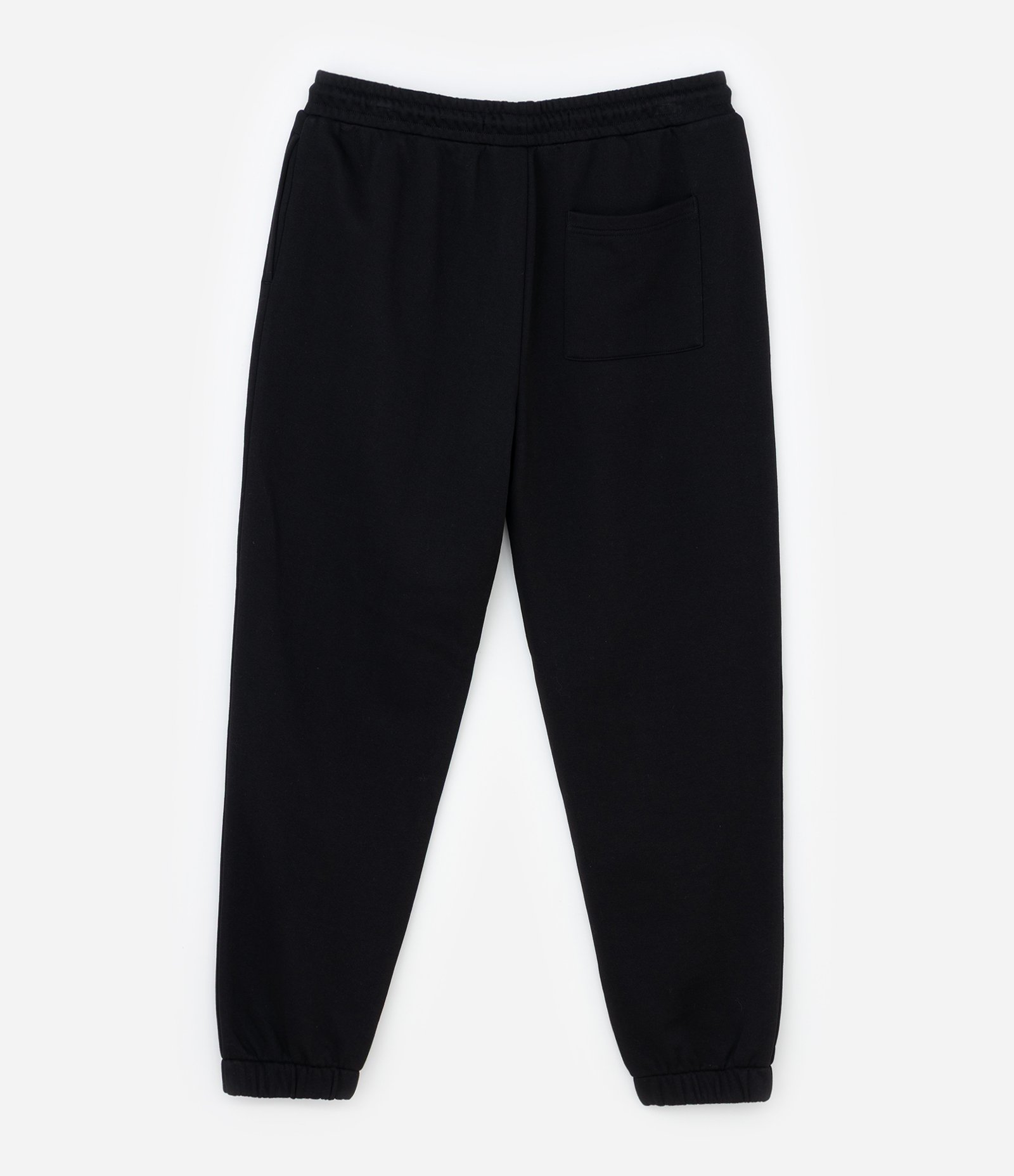Calça Jogger em Moletom com Cós Elástico e Cordão Preto 6