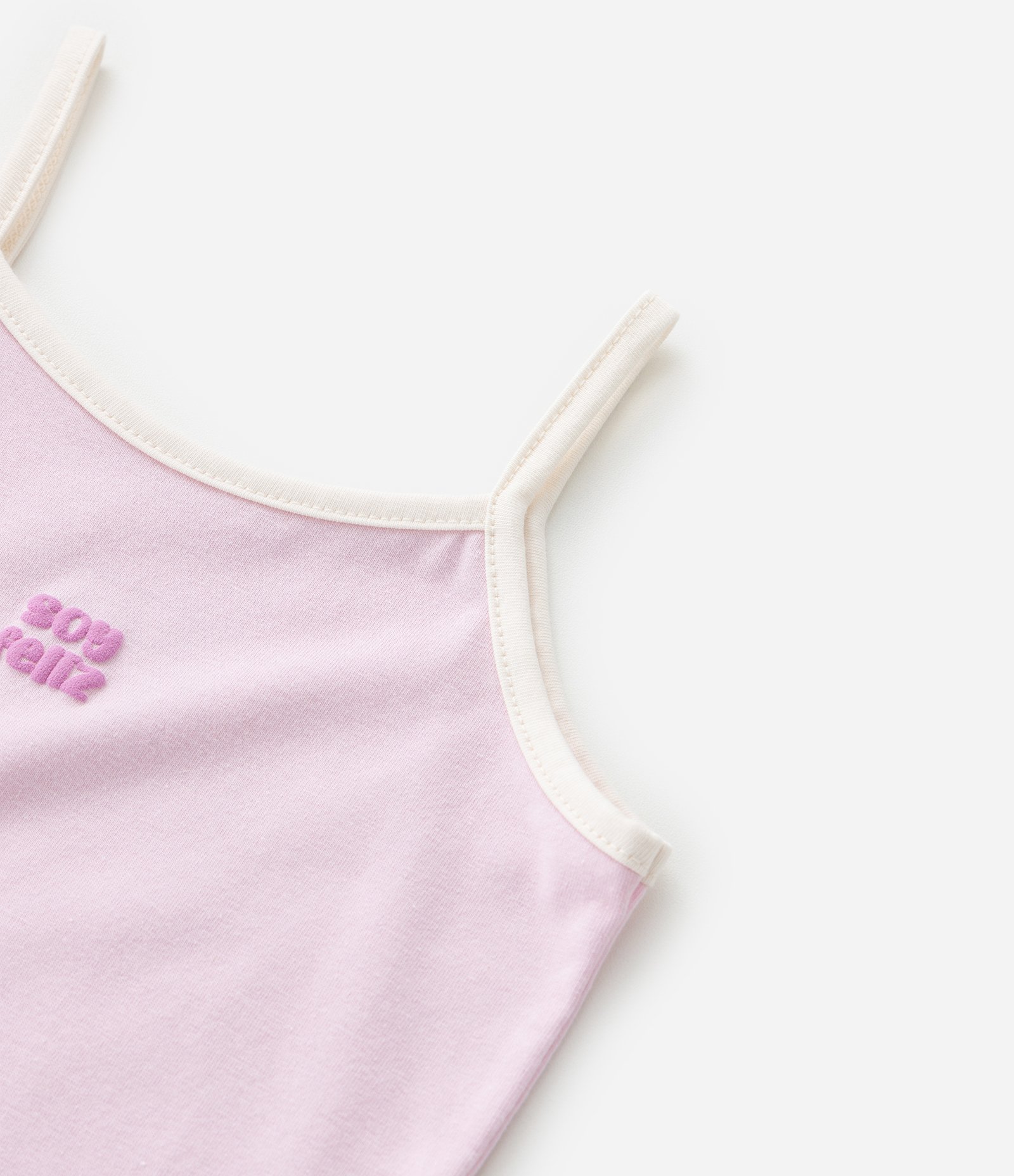Camiseta Infantil em Algodão Soy Feliz - Tam 1 a 6 Anos Rosa 4