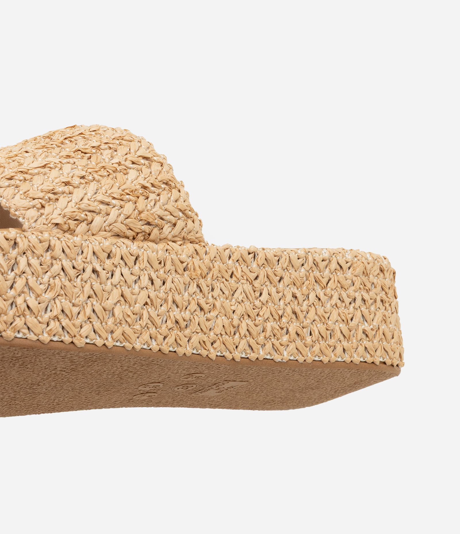 Sandália Flatform com Tressê Caramelo 4