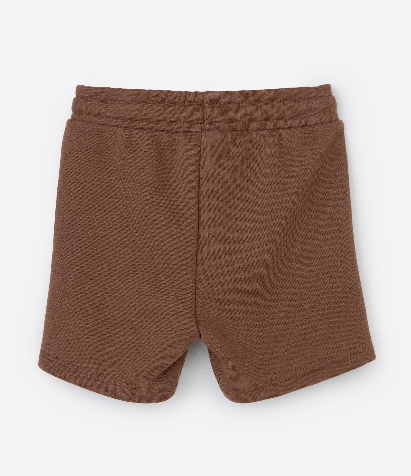 Conjunto Infantil com Recortes Contrastantes e Lettering - Tam 1 a 6 Anos Branco/Marrom 5