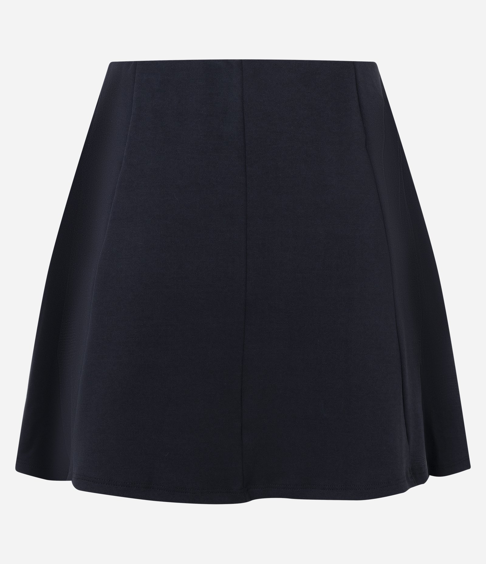 Short Saia em Ponto Roma com Recortes Preto 6