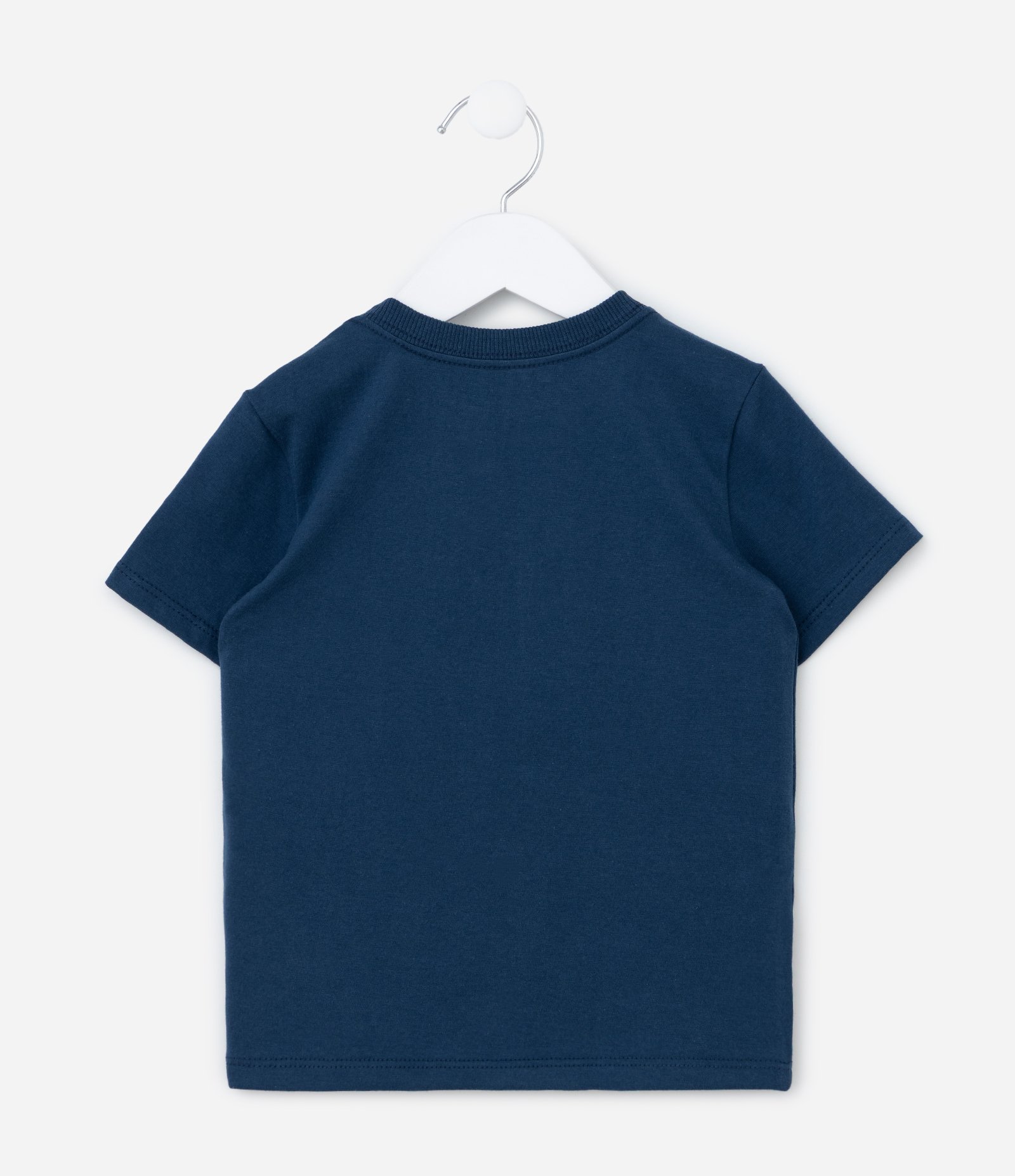 Camiseta Infantil com Estampa Bichinhos em Relevo - 1 a 6 Anos Azul 2