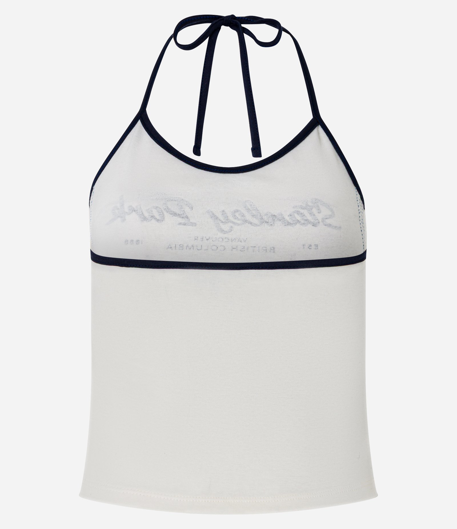 Top Frente Única em Algodão com Estampa Stanley Park Branco 9