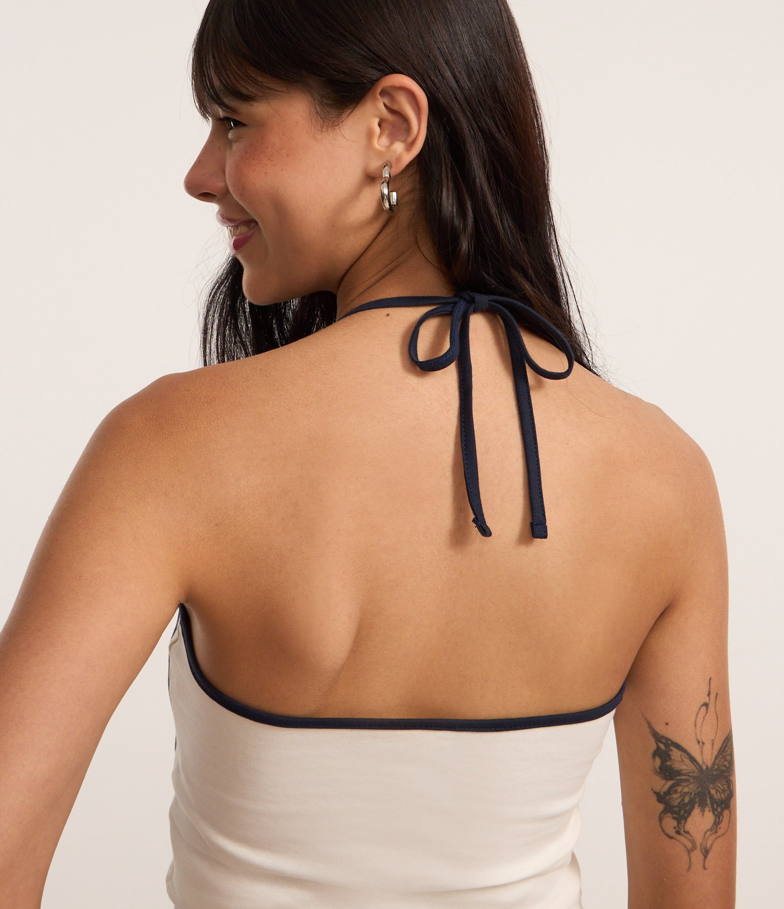 Top Frente Única em Algodão com Estampa Stanley Park Branco 5