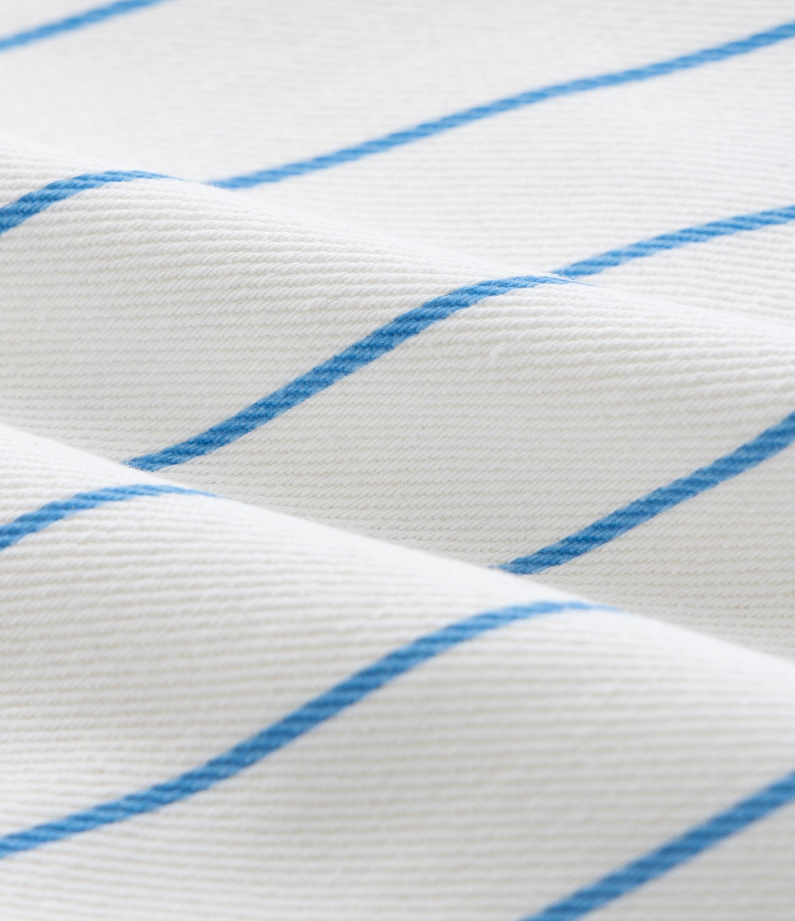 Saia Regular Infantil em Sarja com Estampa de Listras e Lacinho - Tam 5 a 14 Anos Branco 4