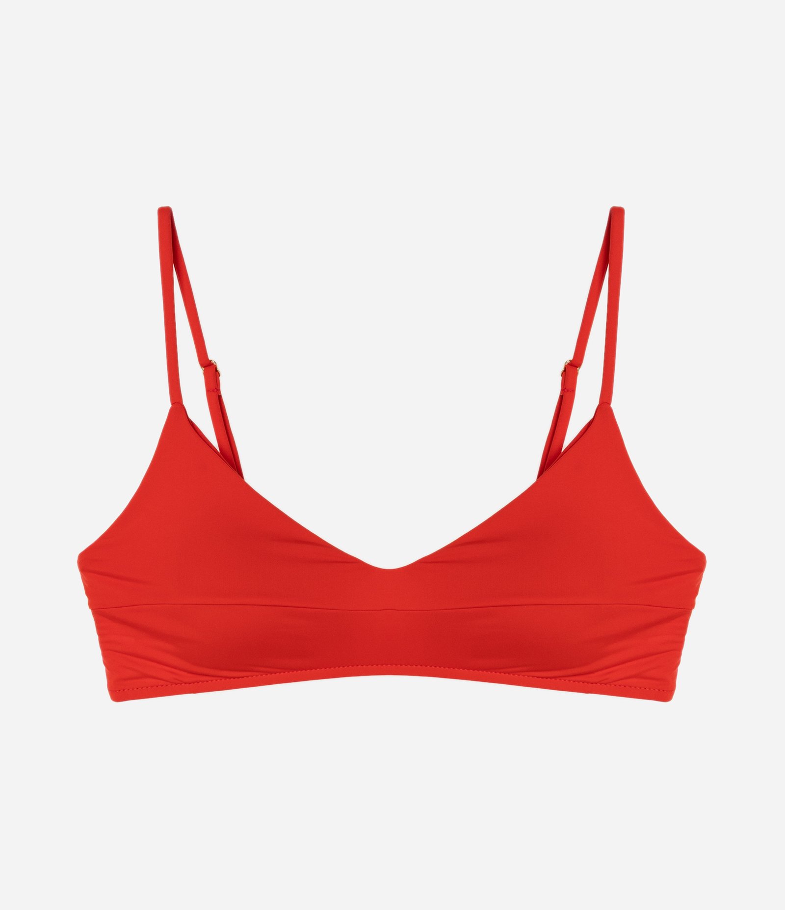 Biquíni Top Camisetinha em Microfibra Vermelho 5