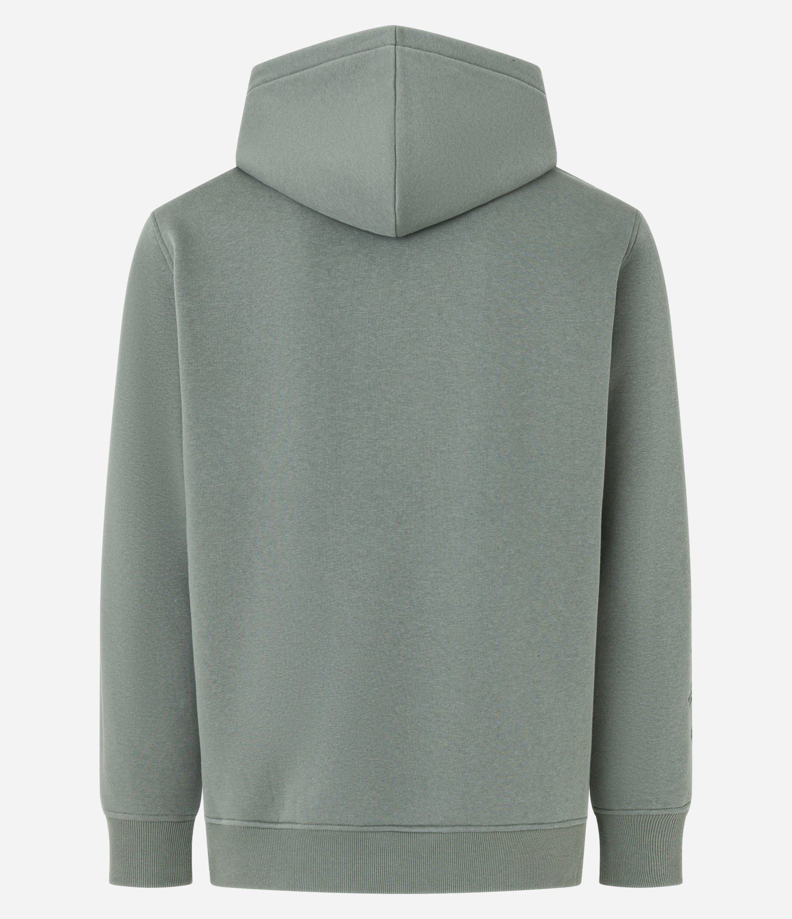 Casaco Comfort em Moletom com Felpa Bolso Canguru e Estampa Lettering Verde 4