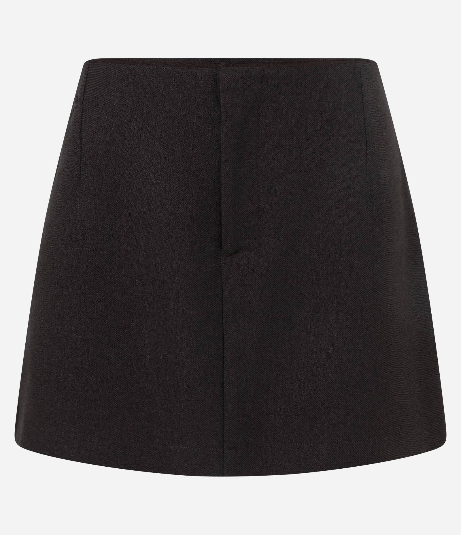 Short Saia em Alfaiataria com Forro Marrom 6