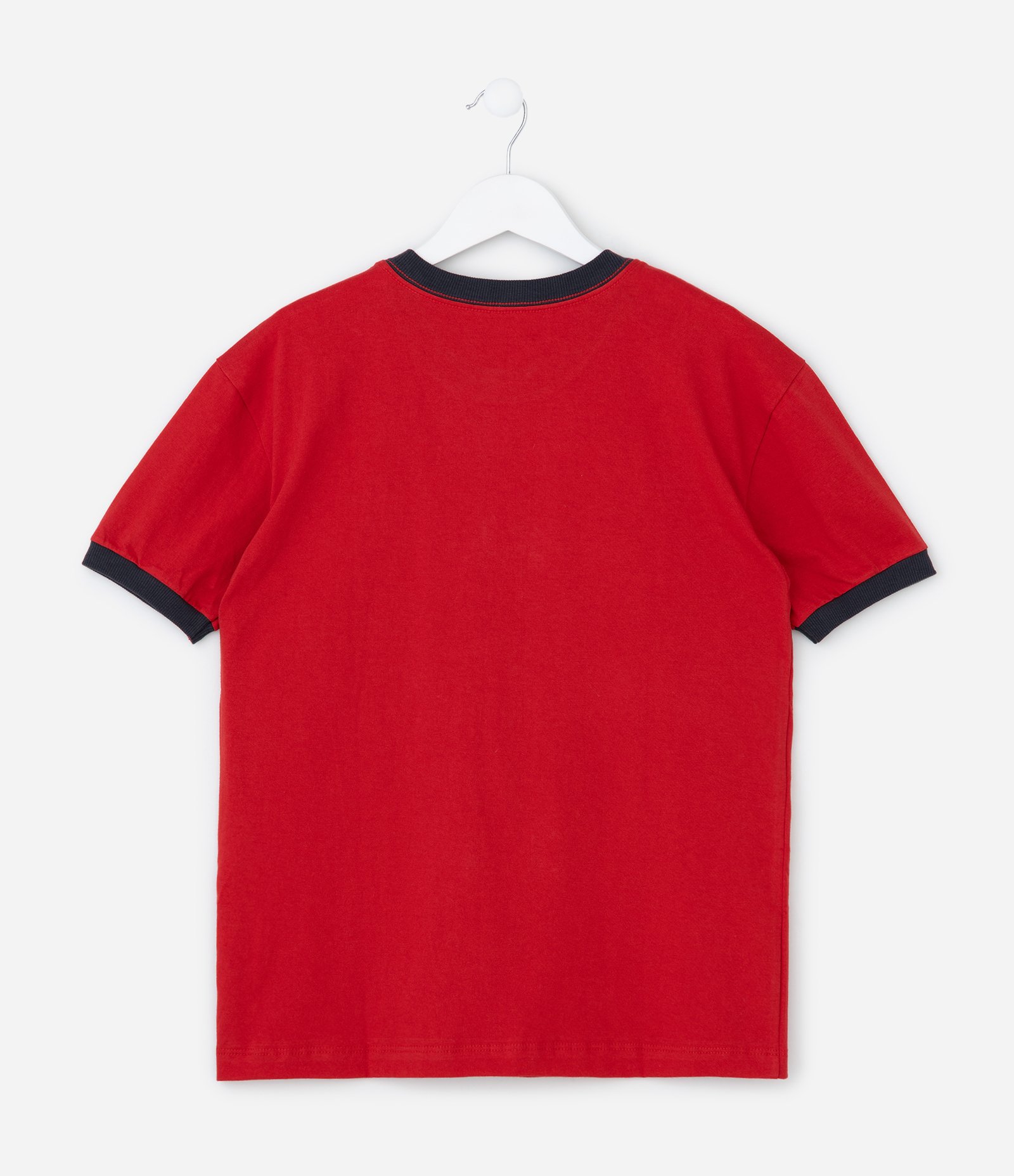 Camiseta Infantil com Estampa Lettering High Speed - Tam 5 a 14 Anos Vermelho 2