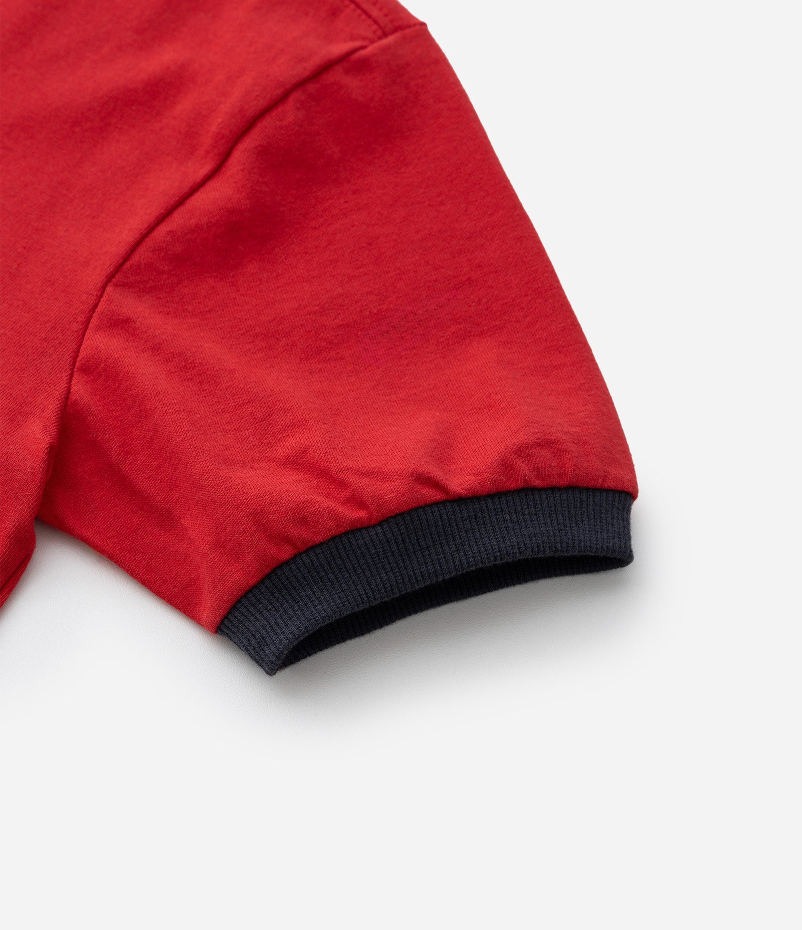 Camiseta Infantil com Estampa Lettering High Speed - Tam 5 a 14 Anos Vermelho 4