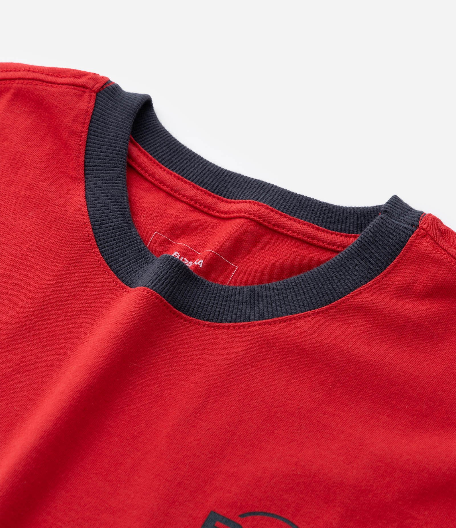 Camiseta Infantil com Estampa Lettering High Speed - Tam 5 a 14 Anos Vermelho 5