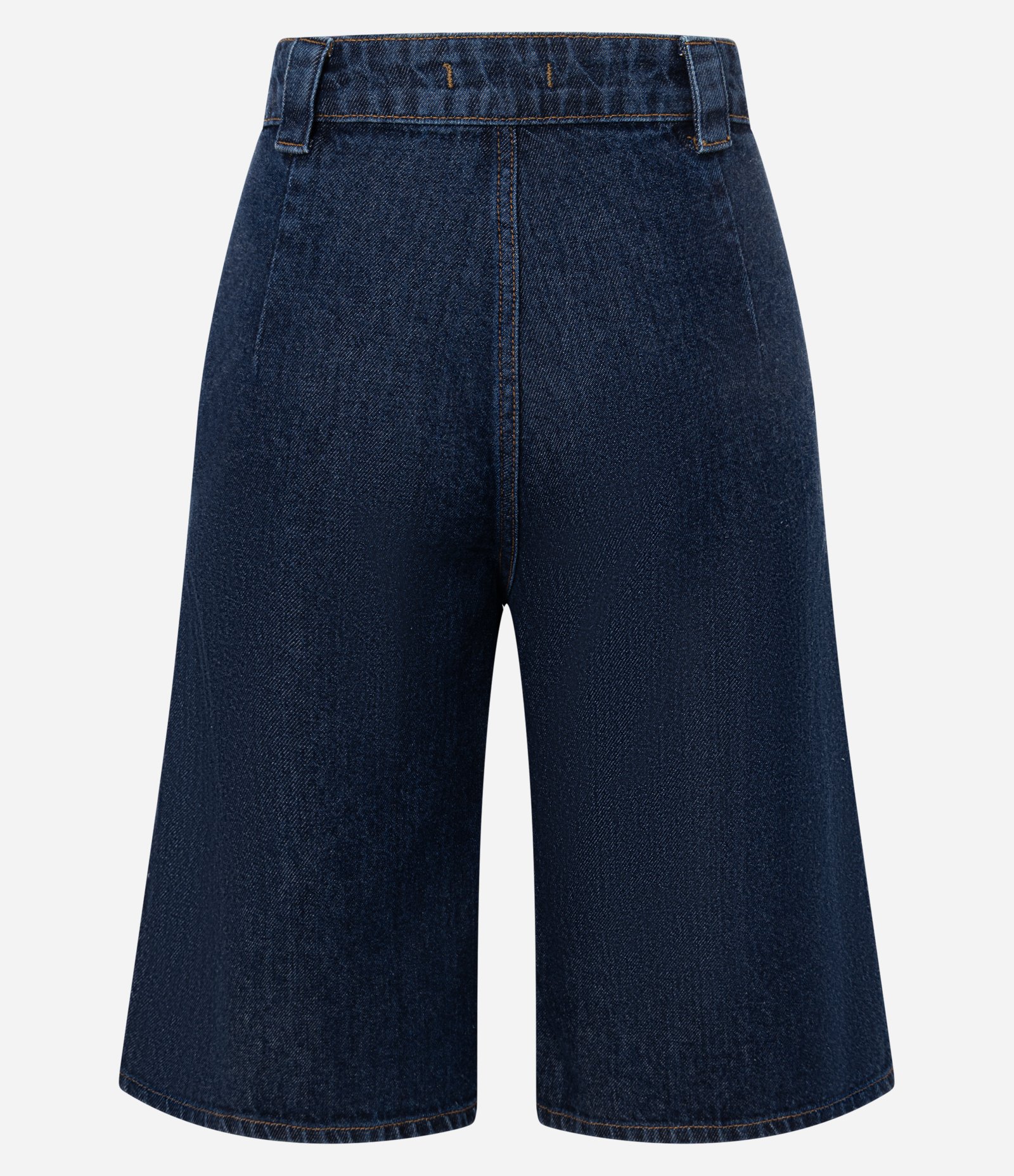 Bermuda Jorts em Jeans Raw com Cós Alfaiatado Escuro 6